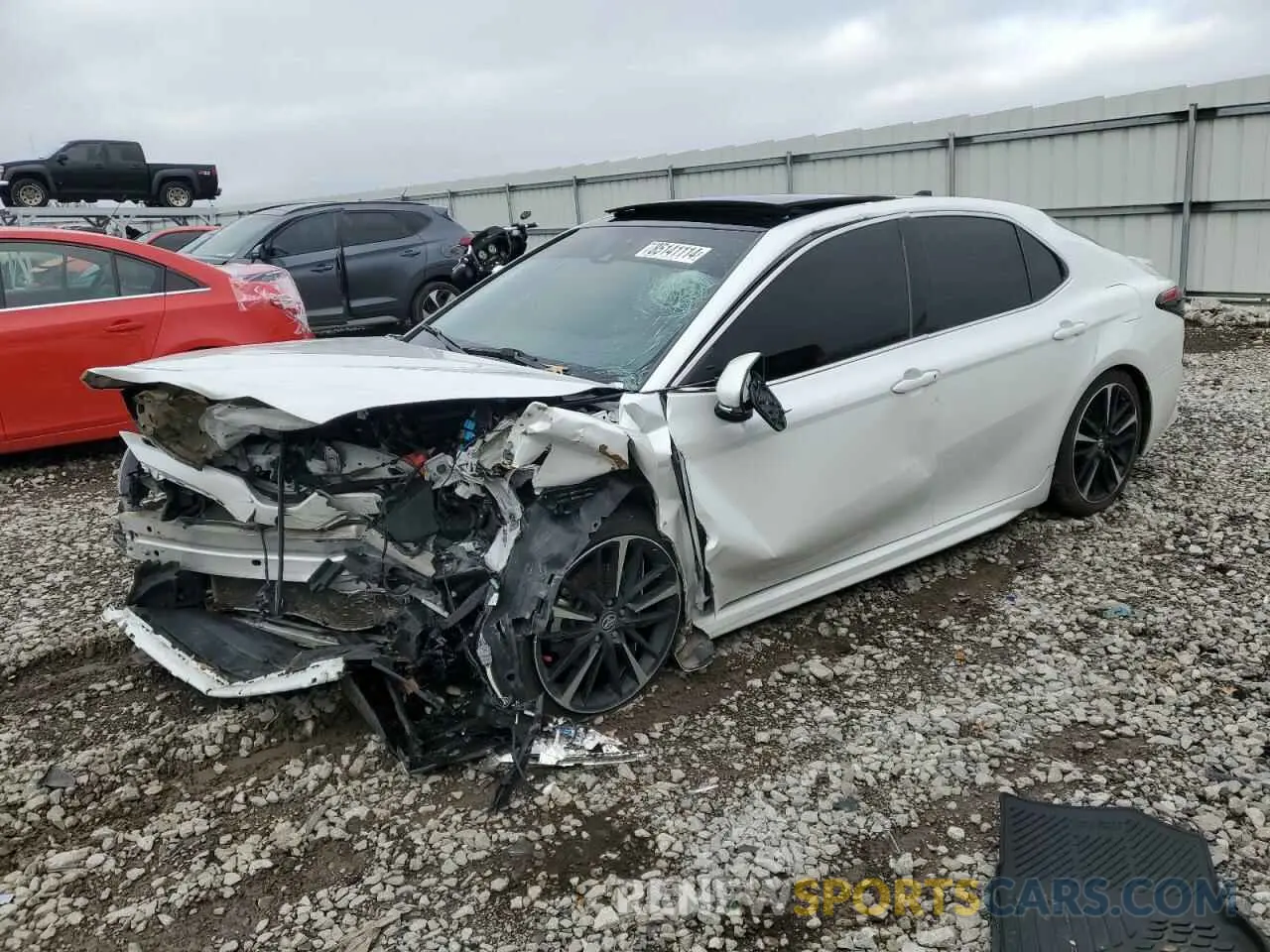 1 fotografías del automóvil dañado 4T1K61AK4LU898303 TOYOTA CAMRY 2020