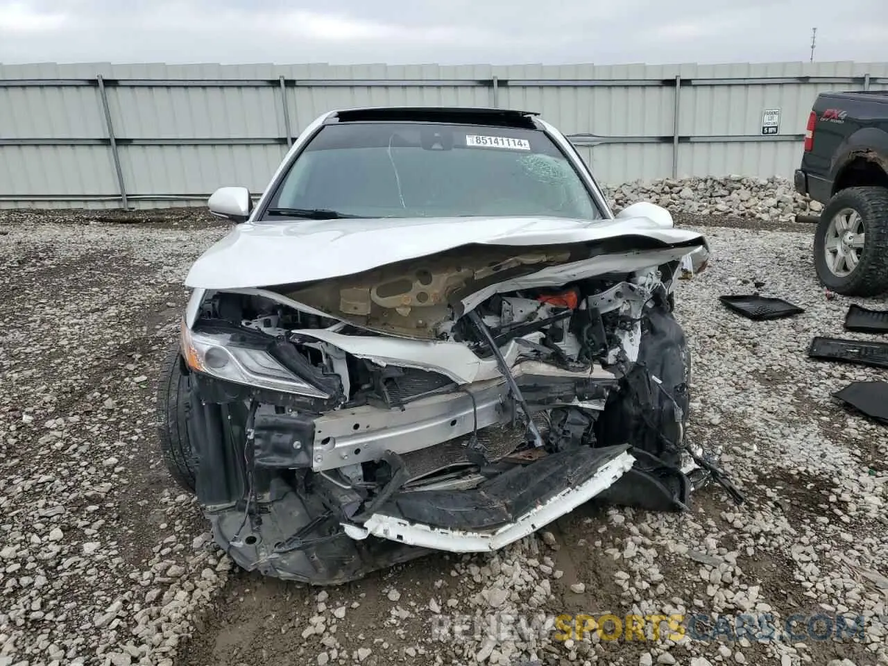5 fotografías del automóvil dañado 4T1K61AK4LU898303 TOYOTA CAMRY 2020