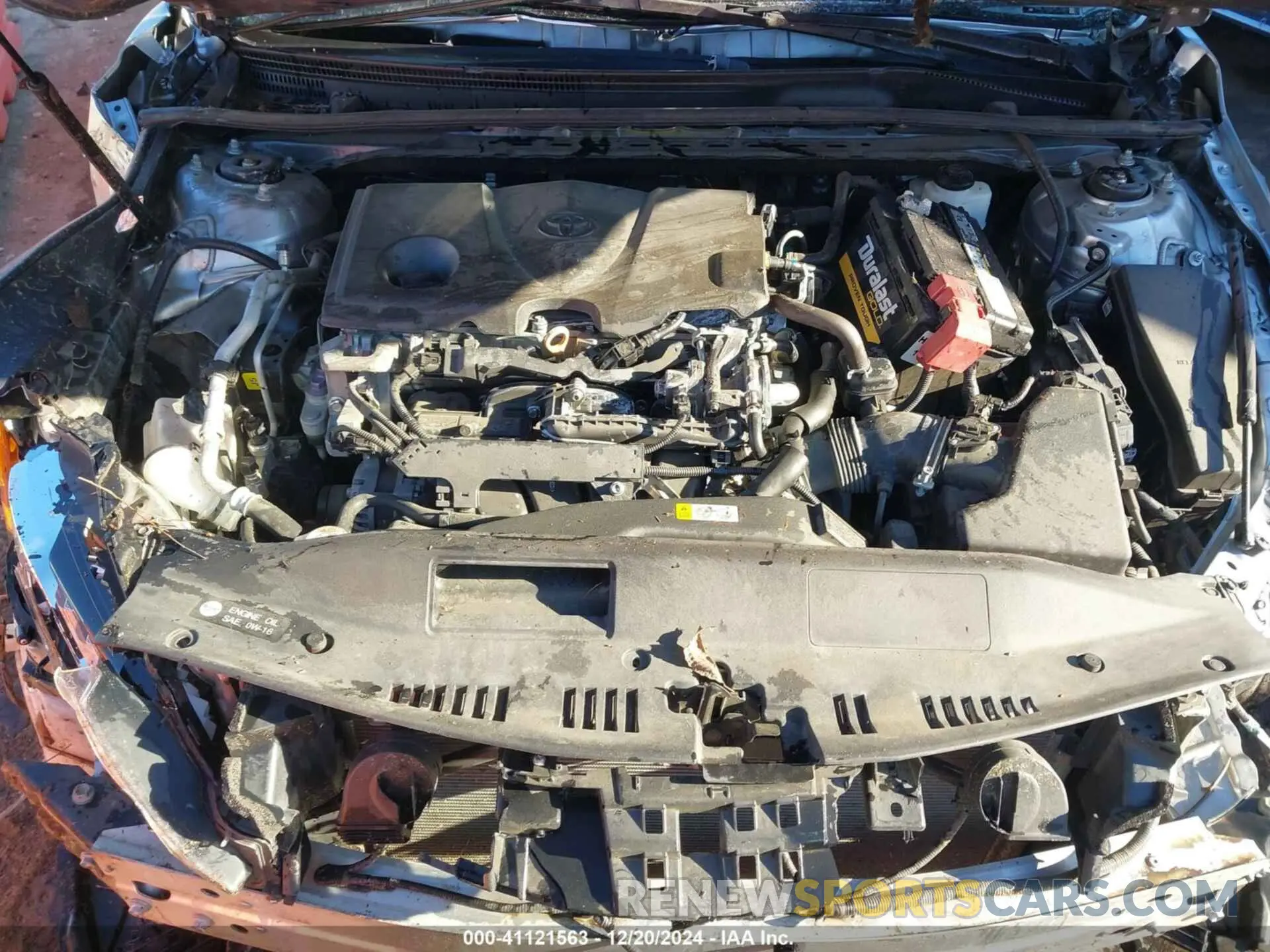 10 fotografías del automóvil dañado 4T1K61AK4LU921997 TOYOTA CAMRY 2020