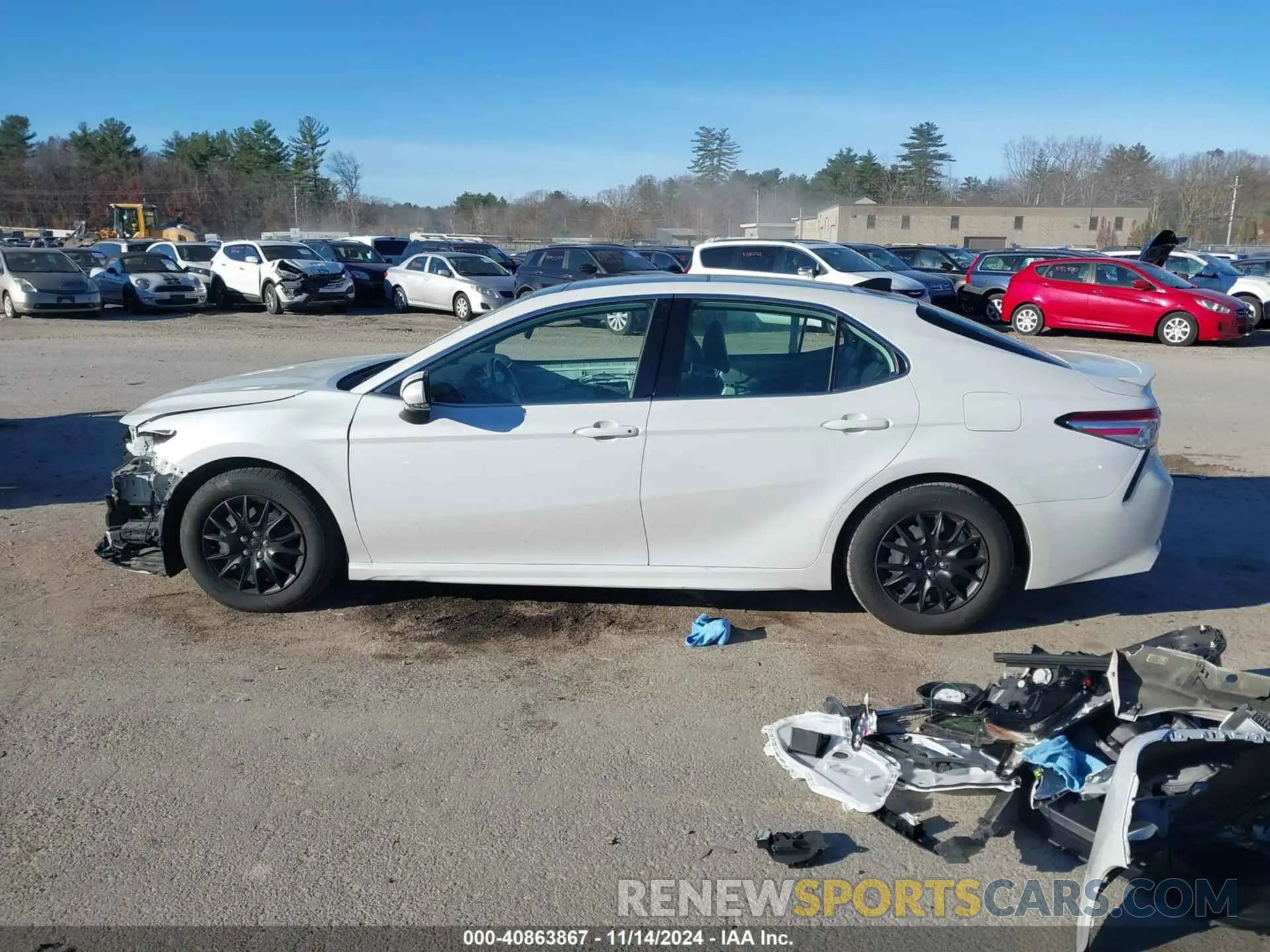 13 fotografías del automóvil dañado 4T1K61AK4LU978555 TOYOTA CAMRY 2020