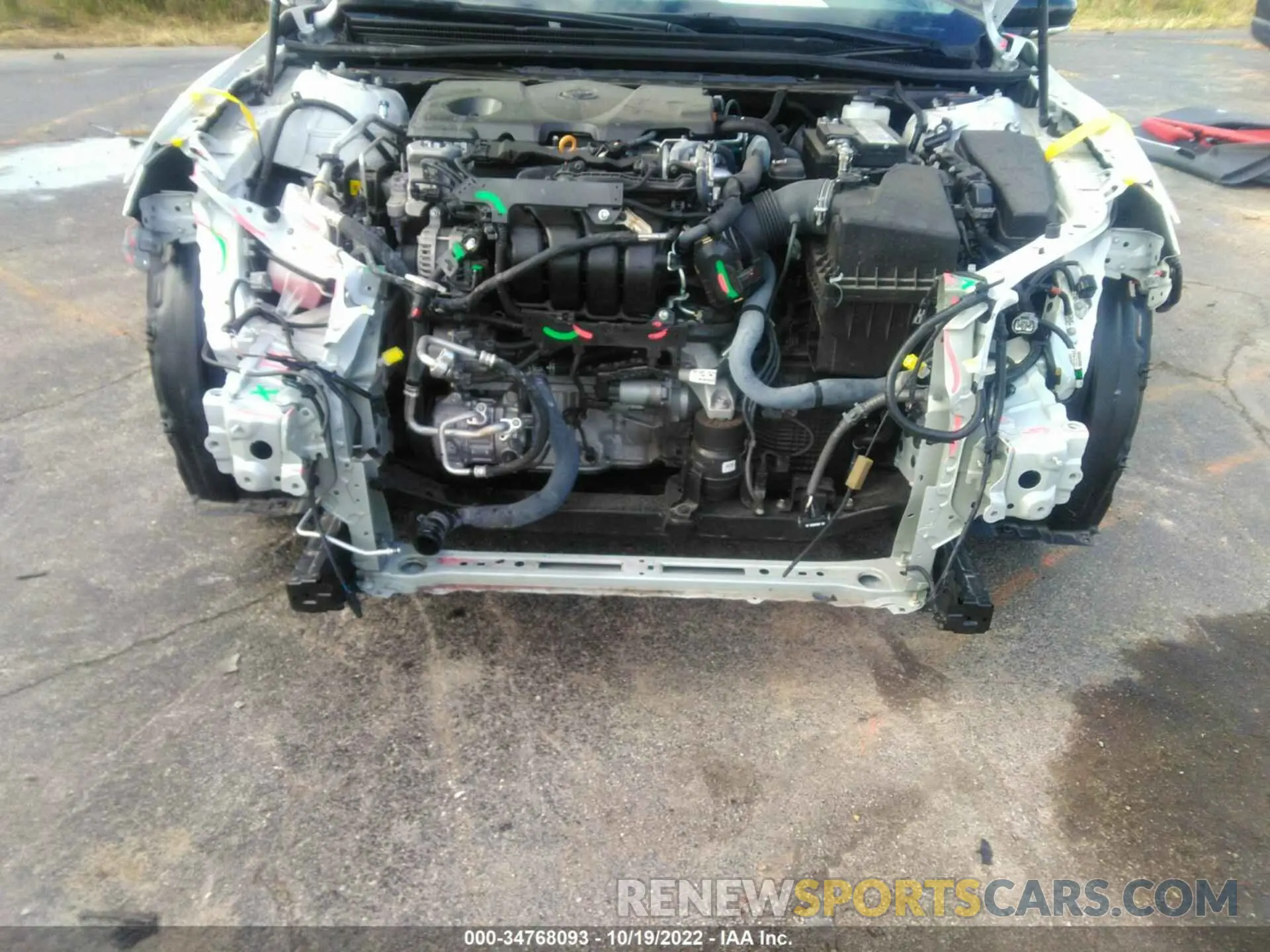6 fotografías del automóvil dañado 4T1K61AK5LU383374 TOYOTA CAMRY 2020