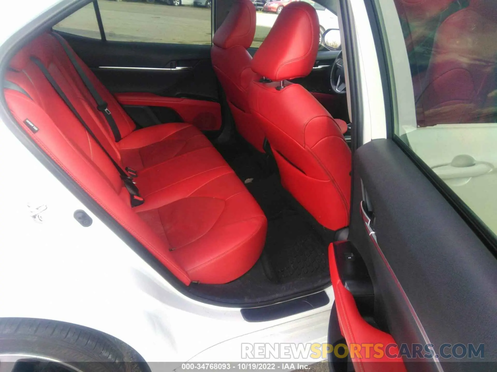 8 fotografías del automóvil dañado 4T1K61AK5LU383374 TOYOTA CAMRY 2020