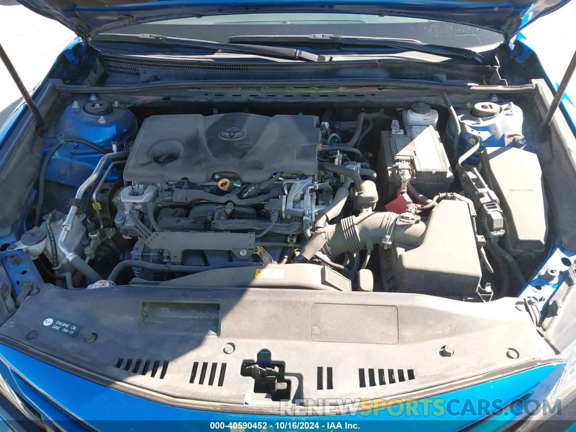 10 fotografías del automóvil dañado 4T1K61AK5LU393418 TOYOTA CAMRY 2020