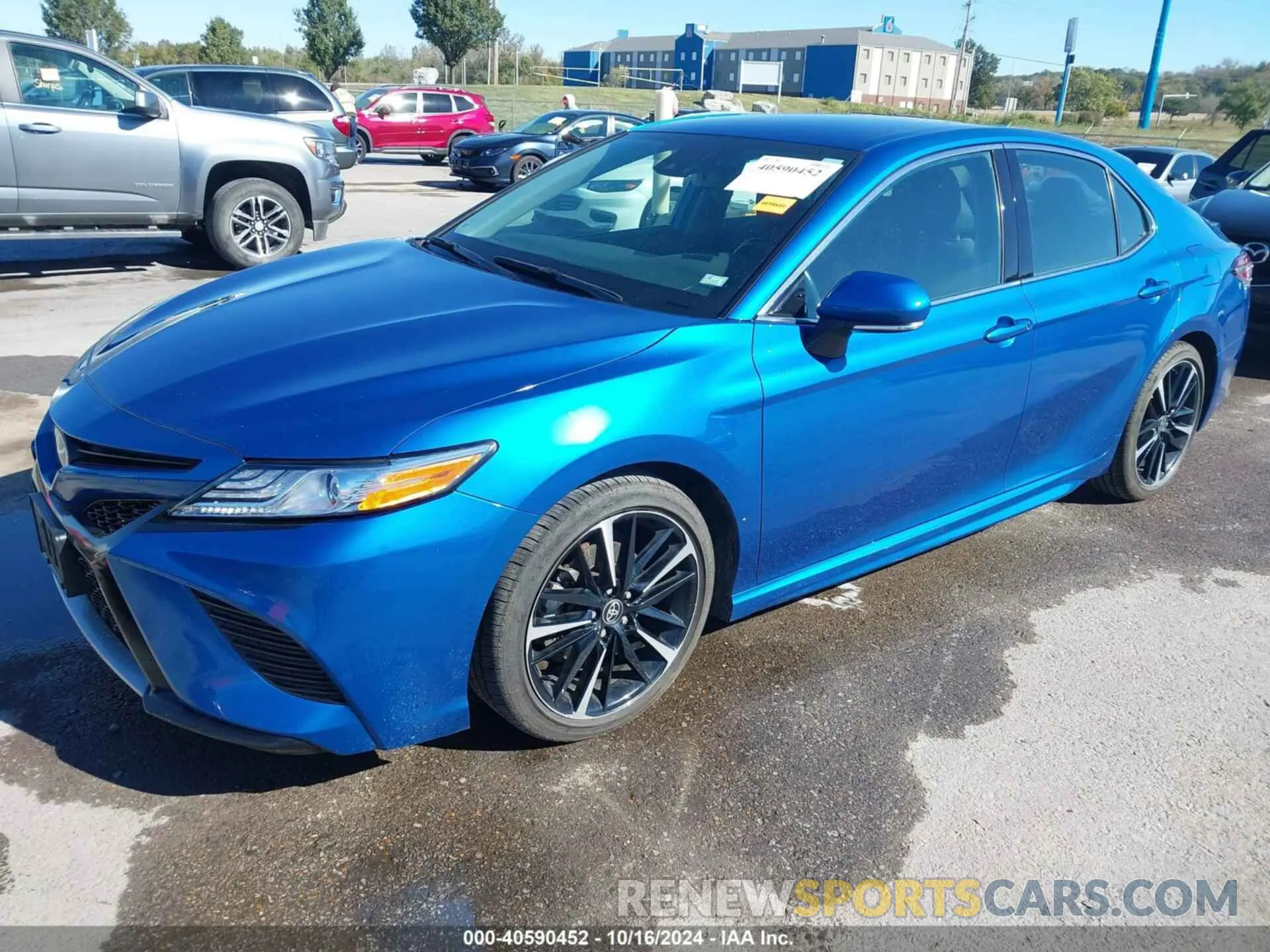 2 fotografías del automóvil dañado 4T1K61AK5LU393418 TOYOTA CAMRY 2020