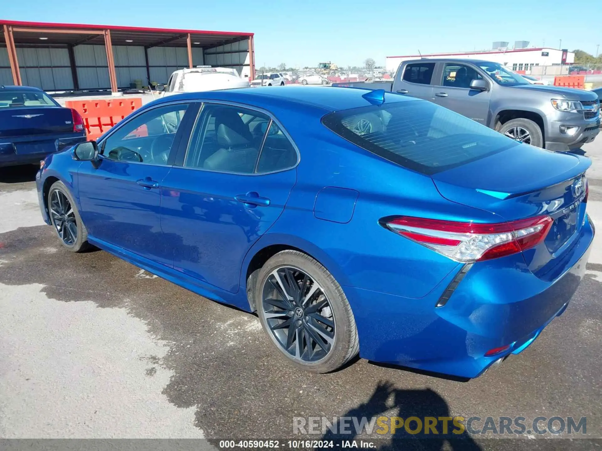 3 fotografías del automóvil dañado 4T1K61AK5LU393418 TOYOTA CAMRY 2020
