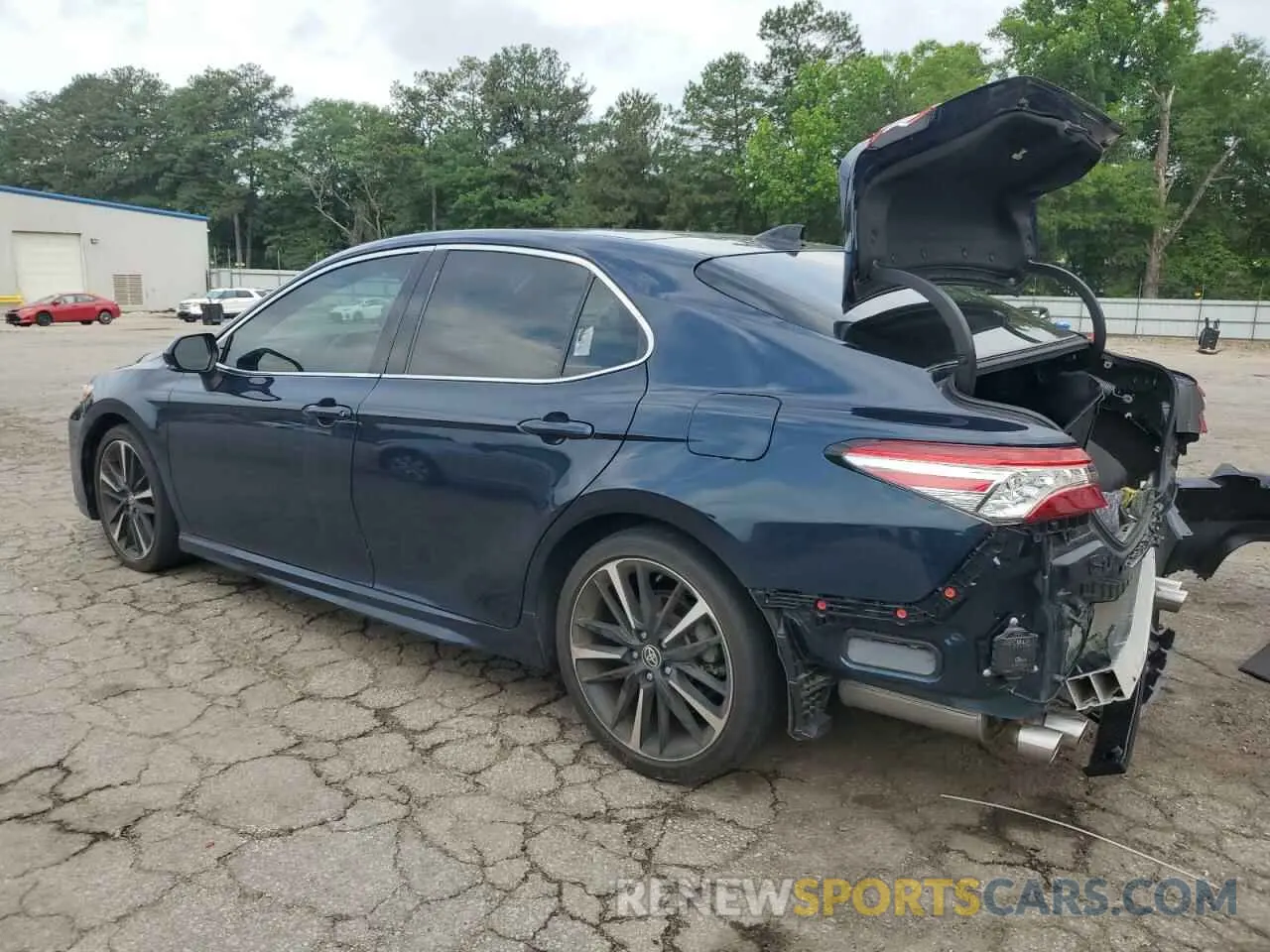 2 fotografías del automóvil dañado 4T1K61AK5LU506736 TOYOTA CAMRY 2020