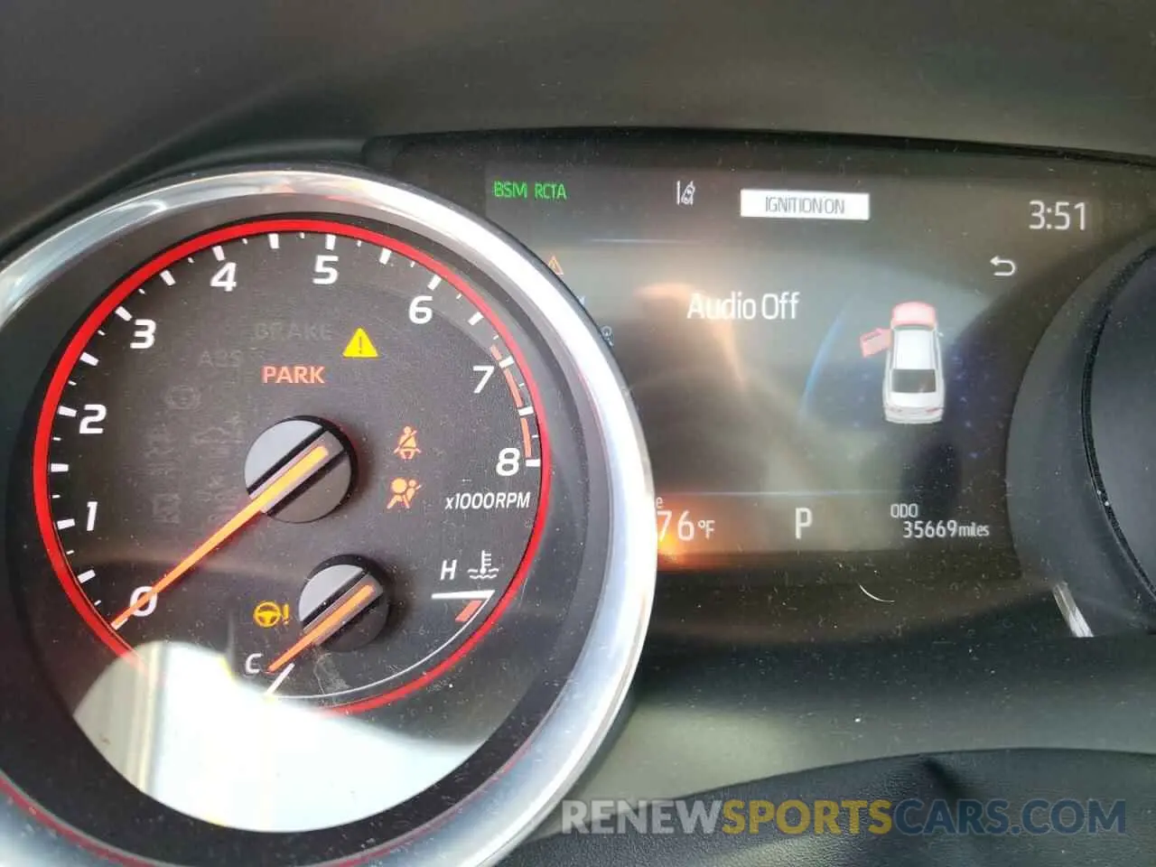 8 fotografías del automóvil dañado 4T1K61AK5LU872583 TOYOTA CAMRY 2020