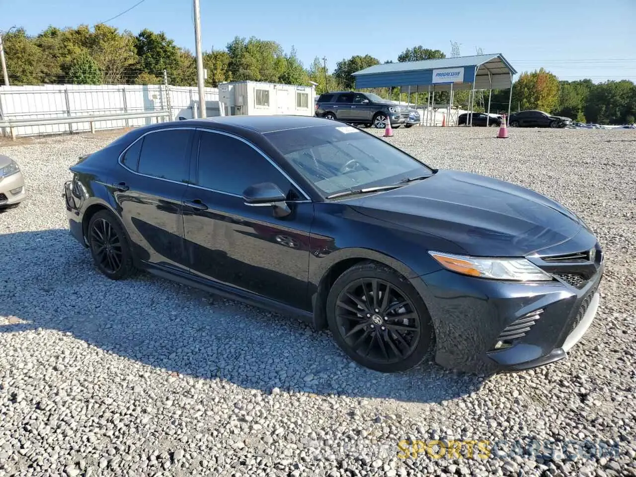 4 fotografías del automóvil dañado 4T1K61AK5LU924844 TOYOTA CAMRY 2020