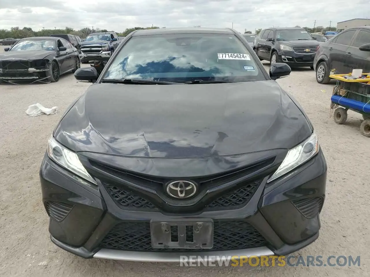 5 fotografías del automóvil dañado 4T1K61AK5LU952630 TOYOTA CAMRY 2020