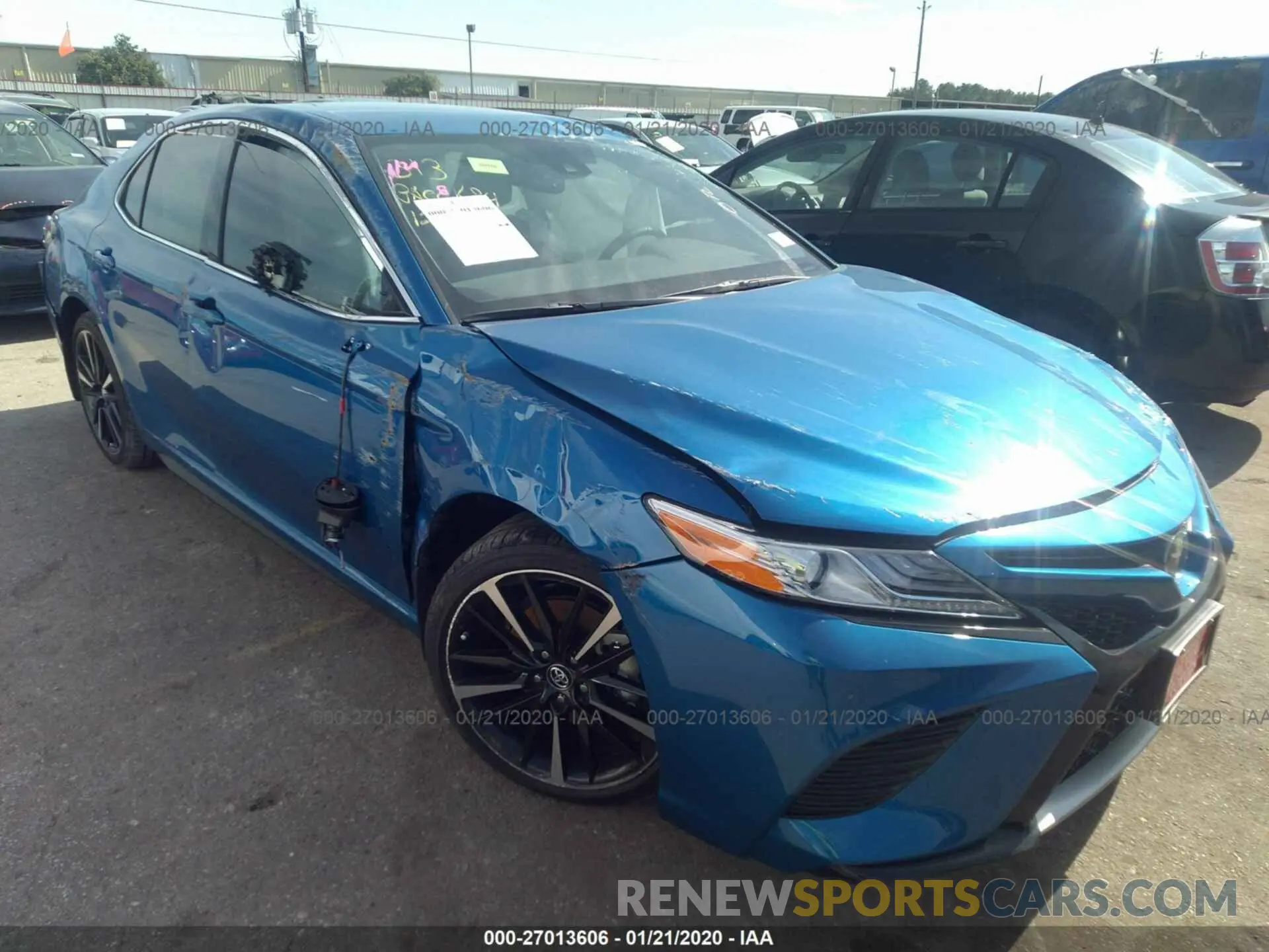 1 fotografías del automóvil dañado 4T1K61AK6LU320929 TOYOTA CAMRY 2020