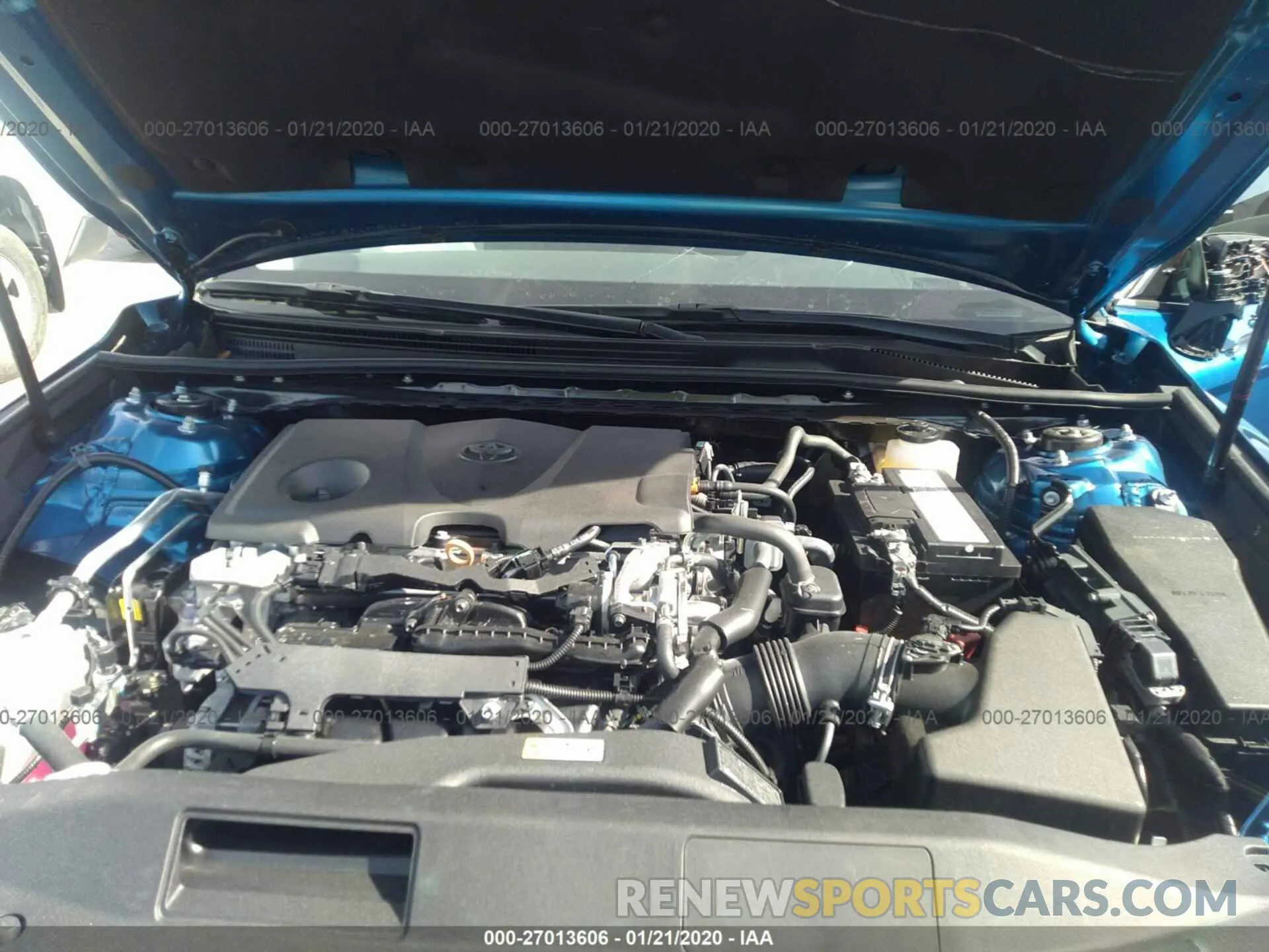 10 fotografías del automóvil dañado 4T1K61AK6LU320929 TOYOTA CAMRY 2020