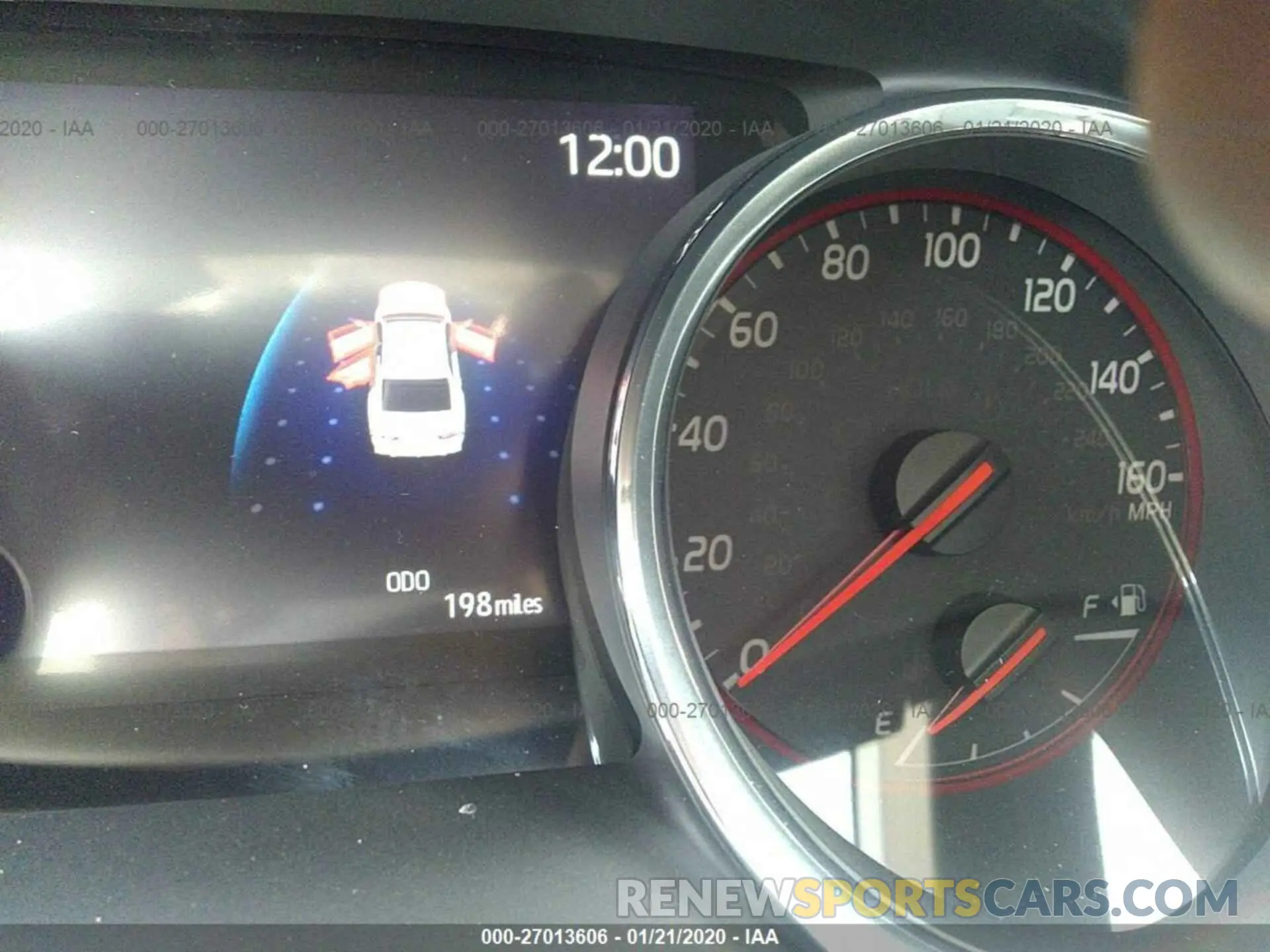7 fotografías del automóvil dañado 4T1K61AK6LU320929 TOYOTA CAMRY 2020