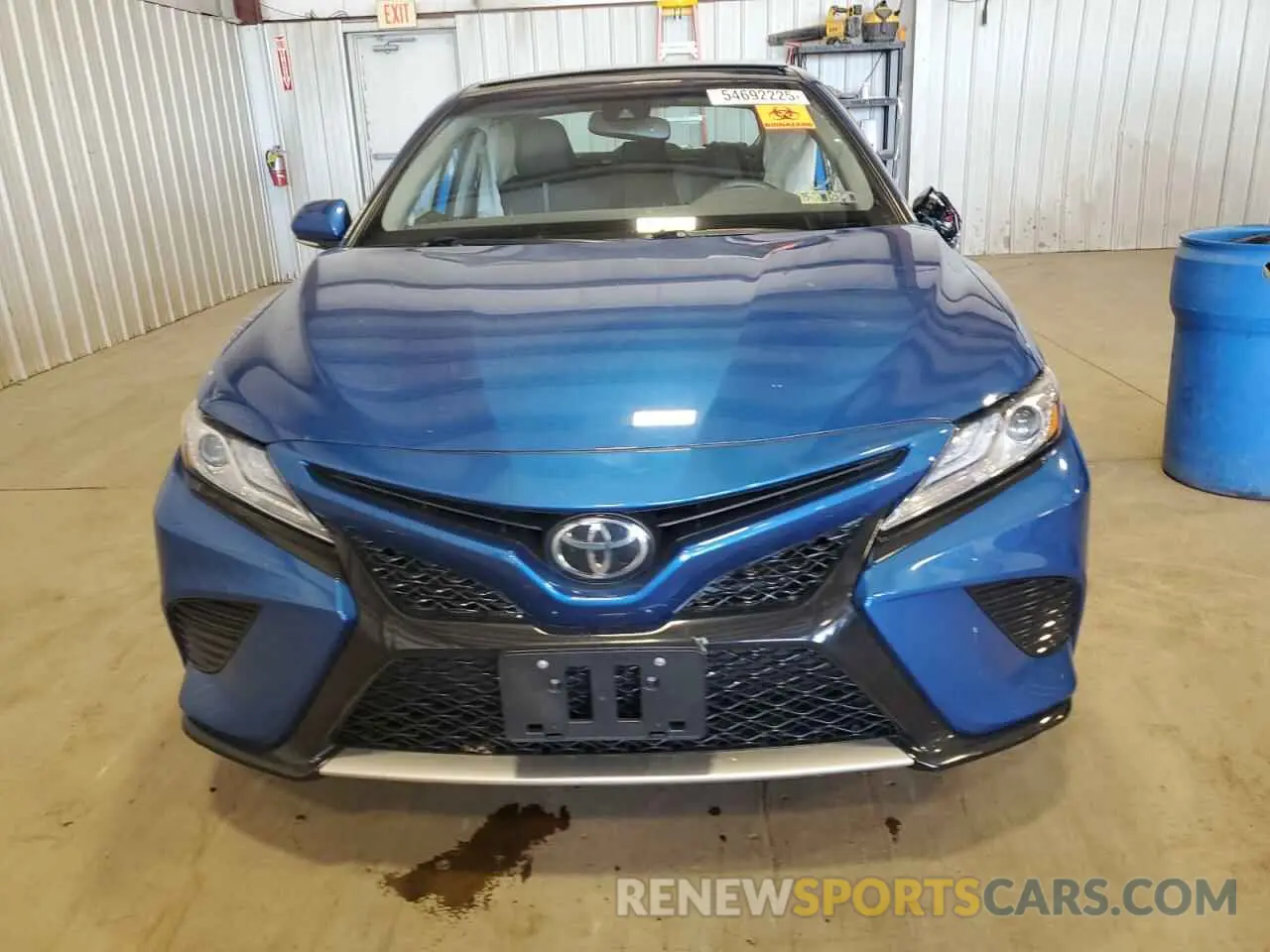 5 fotografías del automóvil dañado 4T1K61AK6LU395579 TOYOTA CAMRY 2020