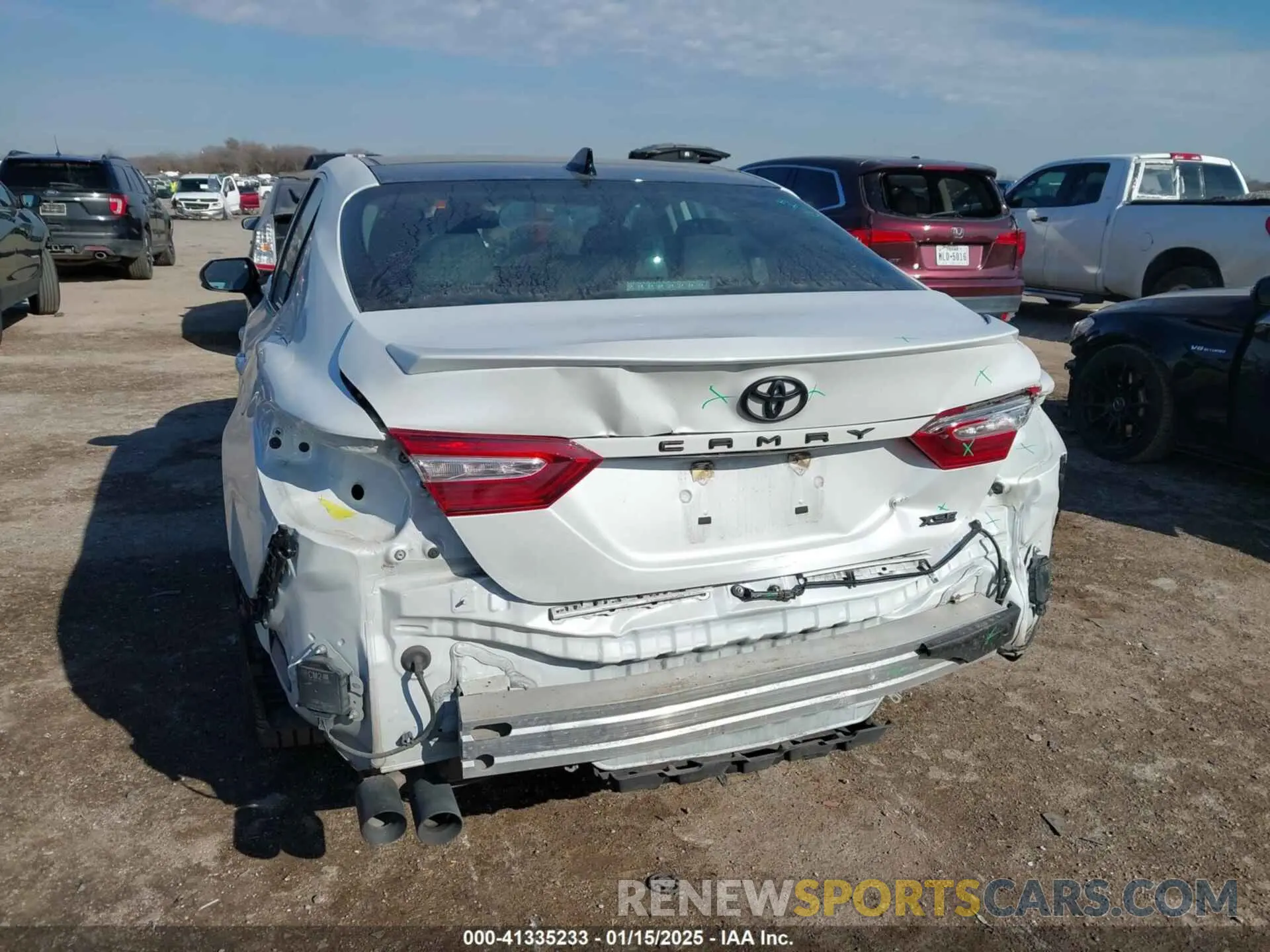 6 fotografías del automóvil dañado 4T1K61AK6LU864900 TOYOTA CAMRY 2020