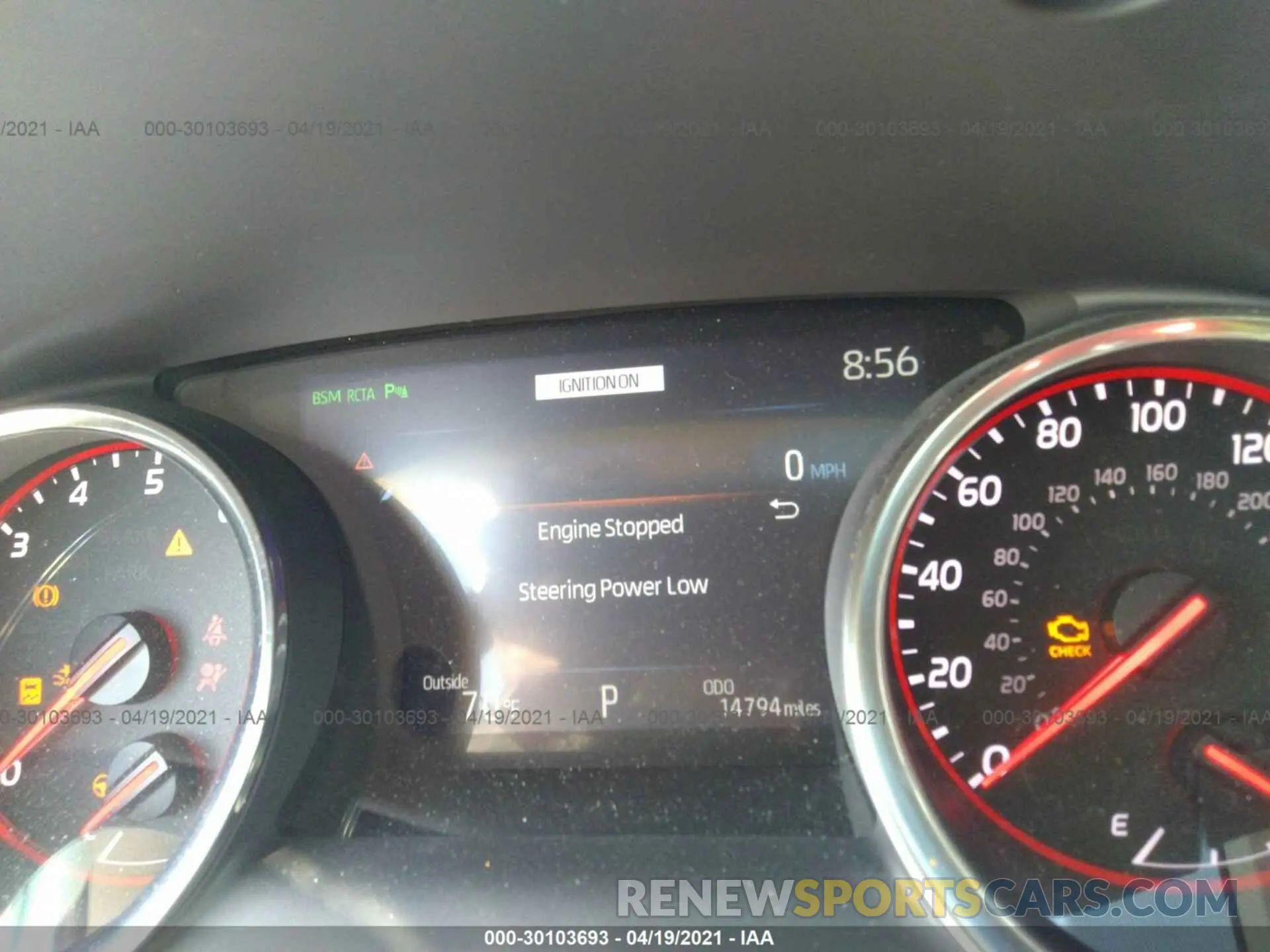 7 fotografías del automóvil dañado 4T1K61AK6LU923668 TOYOTA CAMRY 2020