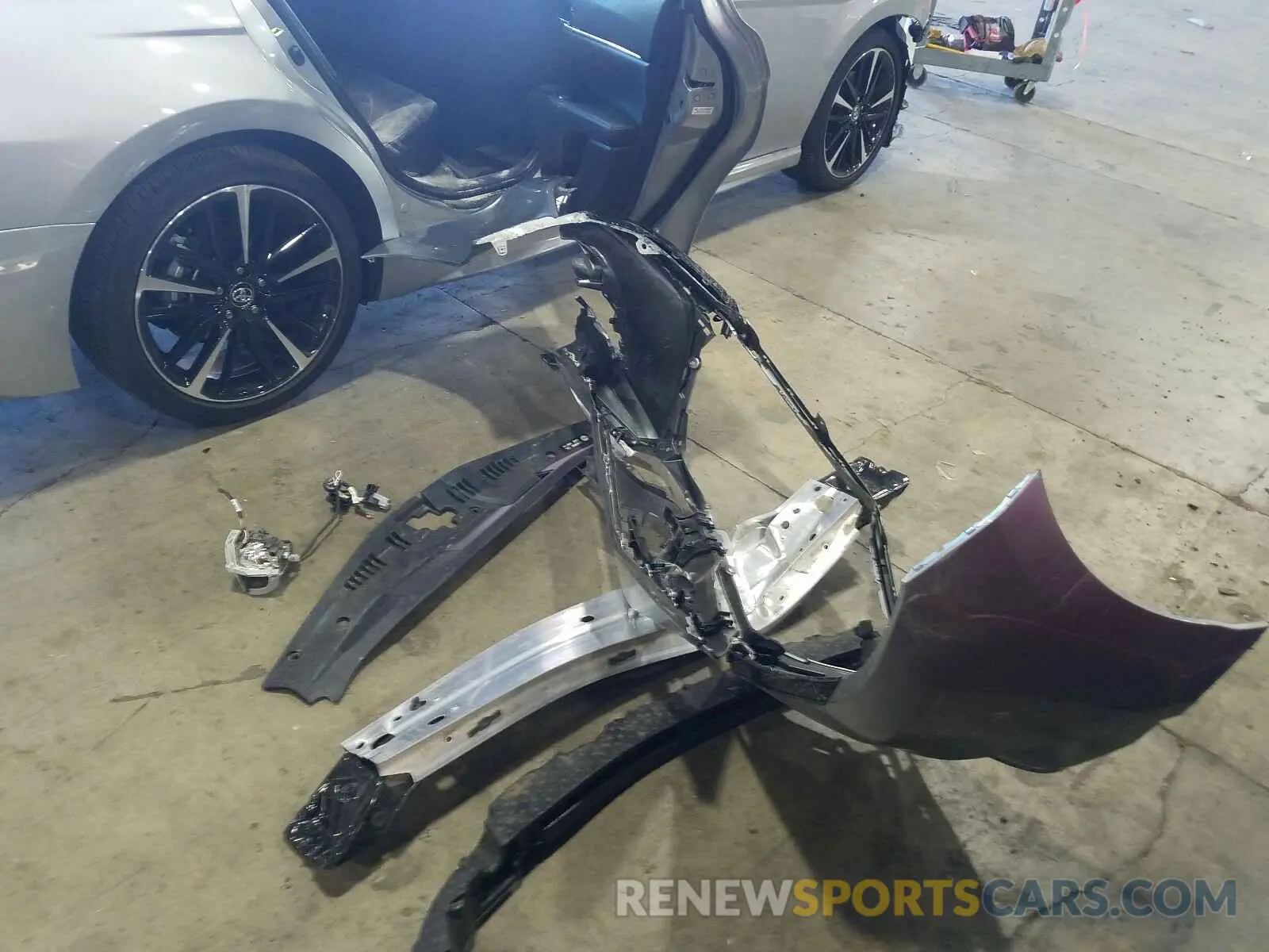9 fotografías del automóvil dañado 4T1K61AK6LU937571 TOYOTA CAMRY 2020