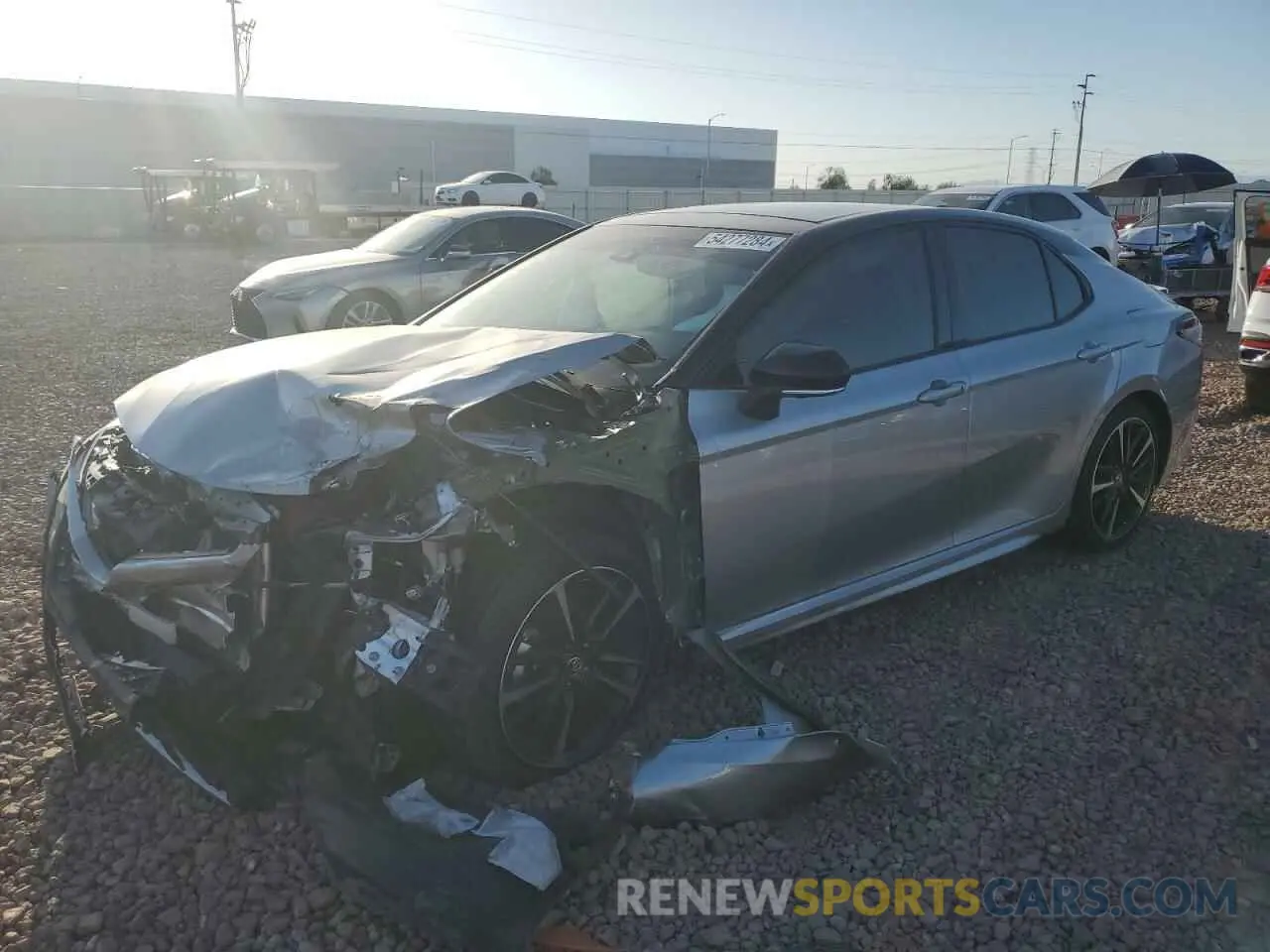 1 fotografías del automóvil dañado 4T1K61AK7LU317537 TOYOTA CAMRY 2020