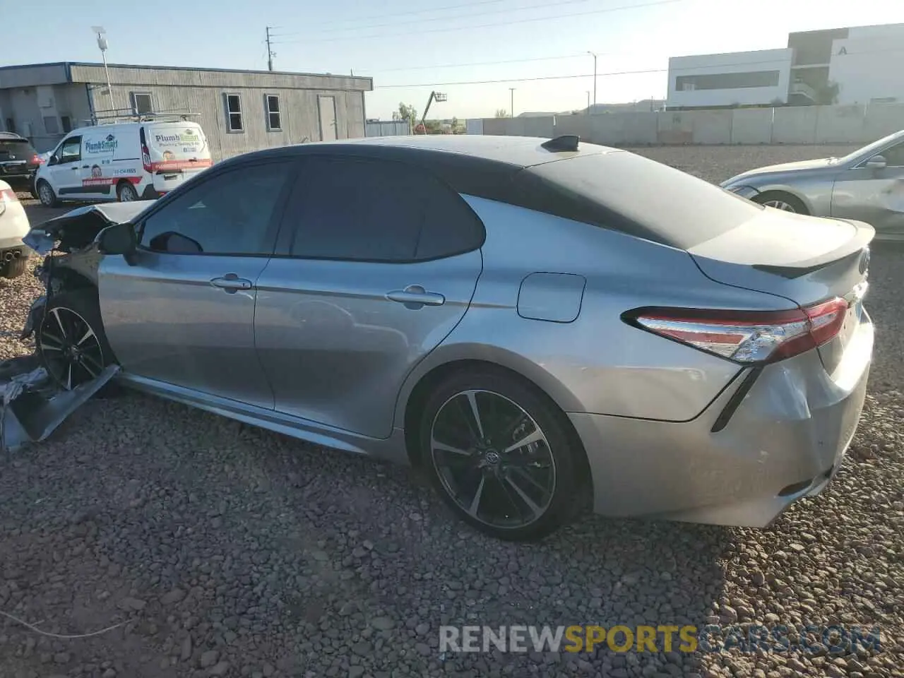 2 fotografías del automóvil dañado 4T1K61AK7LU317537 TOYOTA CAMRY 2020