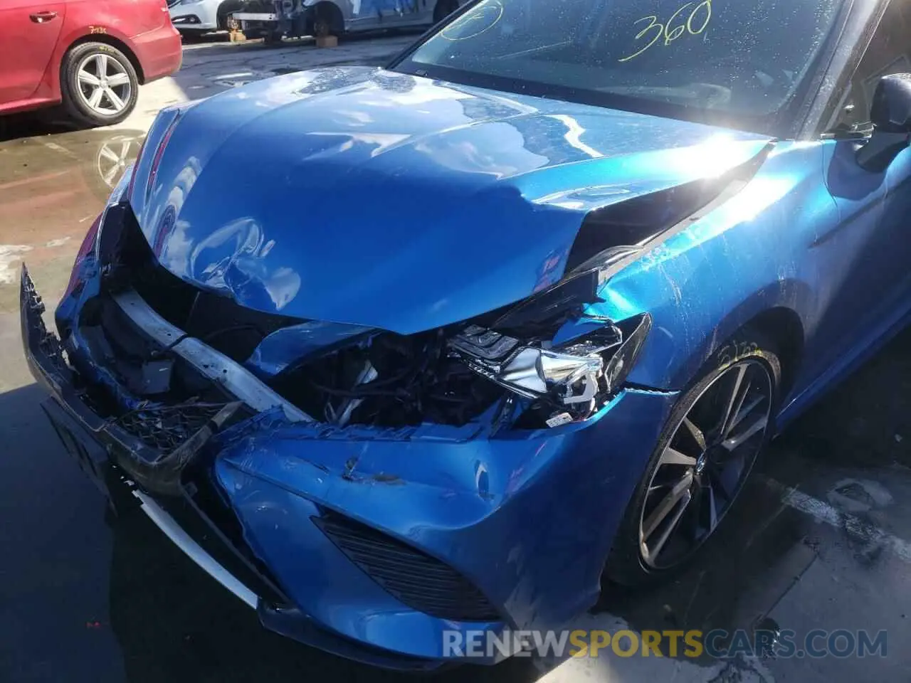 9 fotografías del automóvil dañado 4T1K61AK7LU349792 TOYOTA CAMRY 2020