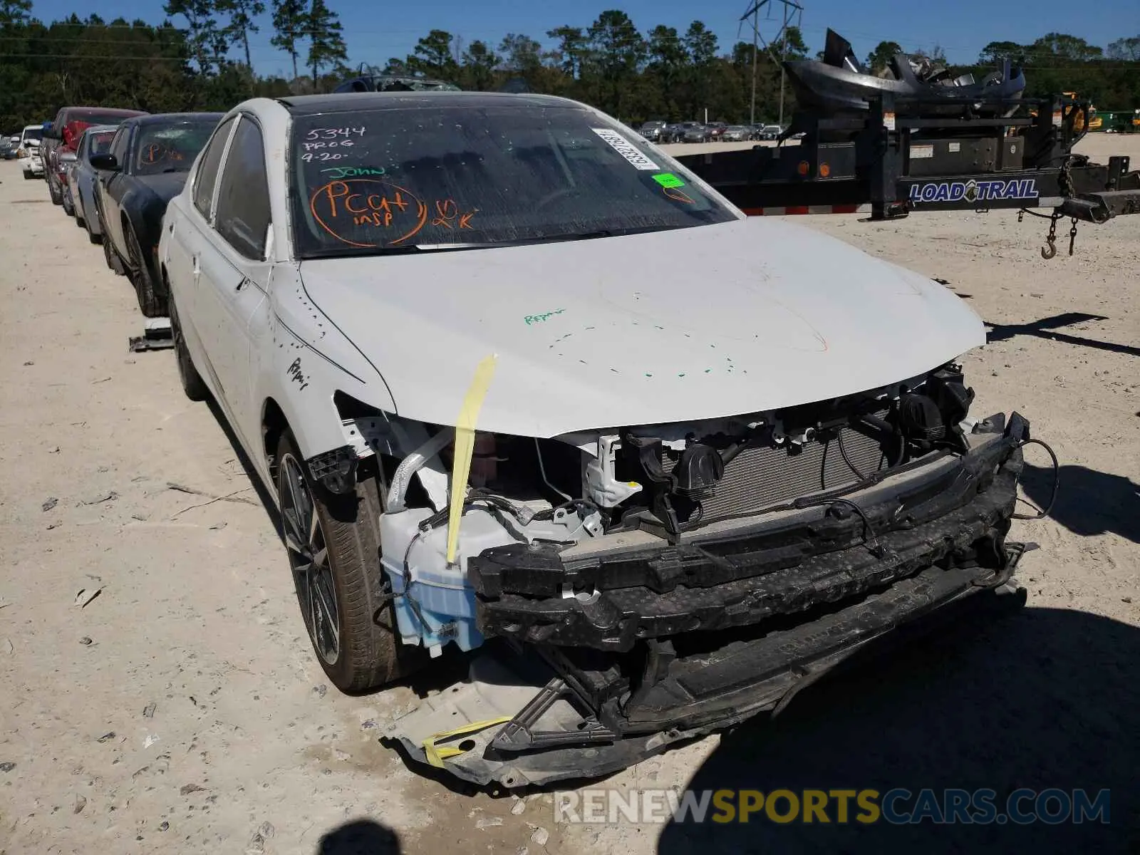 1 fotografías del automóvil dañado 4T1K61AK7LU354930 TOYOTA CAMRY 2020