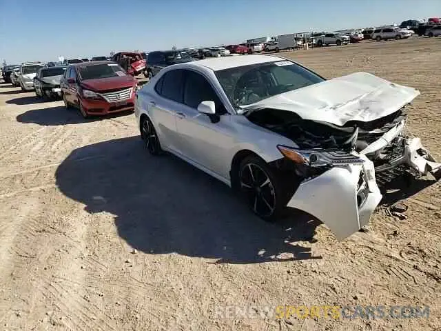 11 fotografías del automóvil dañado 4T1K61AK7LU876456 TOYOTA CAMRY 2020