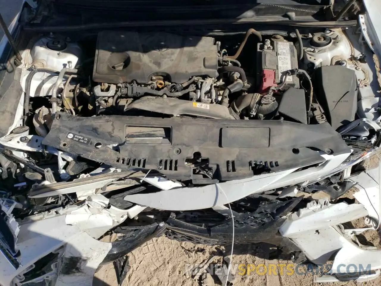 12 fotografías del automóvil dañado 4T1K61AK7LU876456 TOYOTA CAMRY 2020