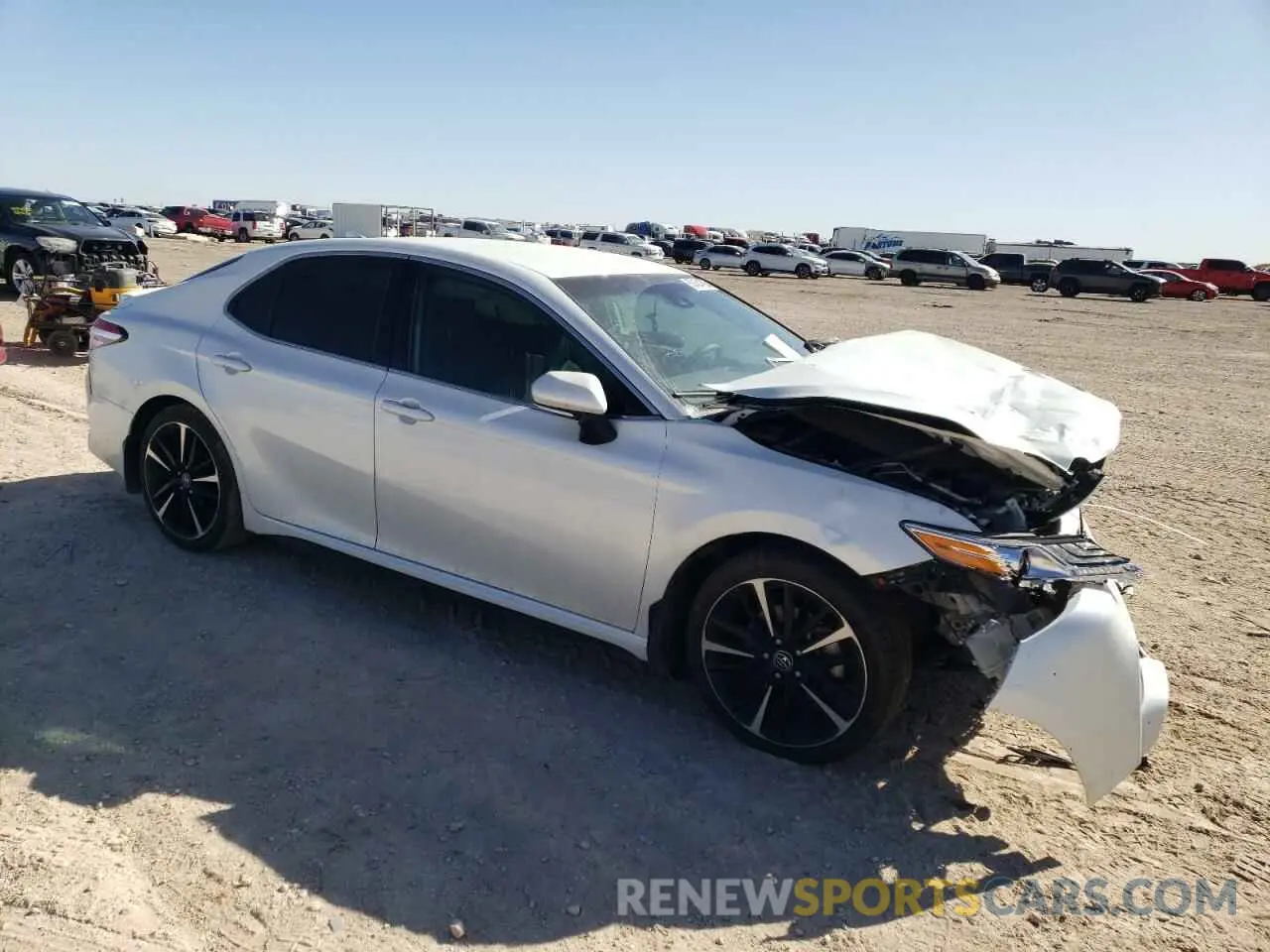 4 fotografías del automóvil dañado 4T1K61AK7LU876456 TOYOTA CAMRY 2020