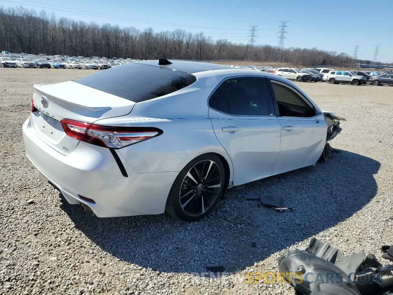 3 fotografías del automóvil dañado 4T1K61AK7LU948434 TOYOTA CAMRY 2020