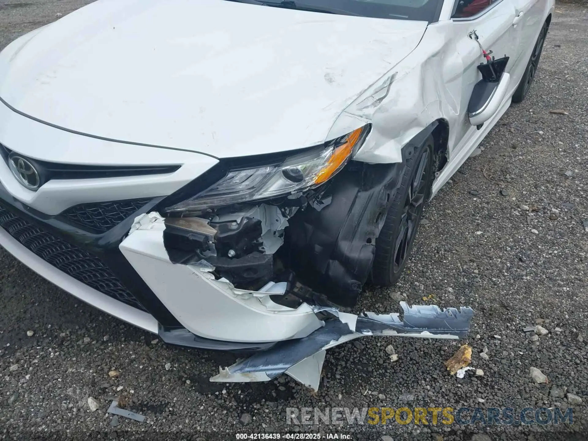6 fotografías del automóvil dañado 4T1K61AK7LU983295 TOYOTA CAMRY 2020