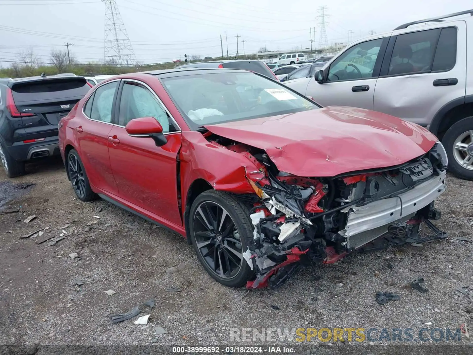 1 fotografías del automóvil dañado 4T1K61AK8LU306627 TOYOTA CAMRY 2020