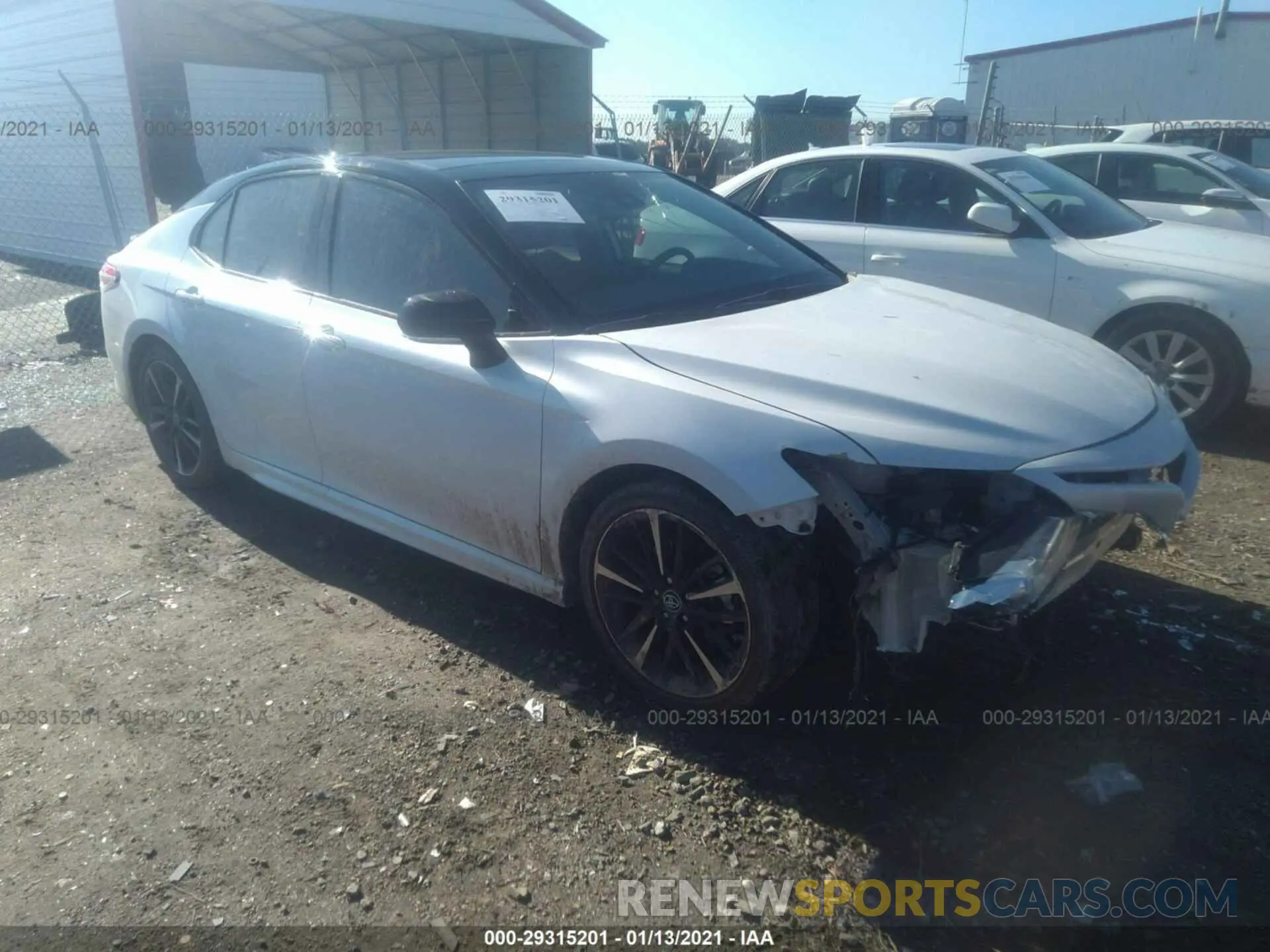 1 fotografías del automóvil dañado 4T1K61AK8LU355231 TOYOTA CAMRY 2020