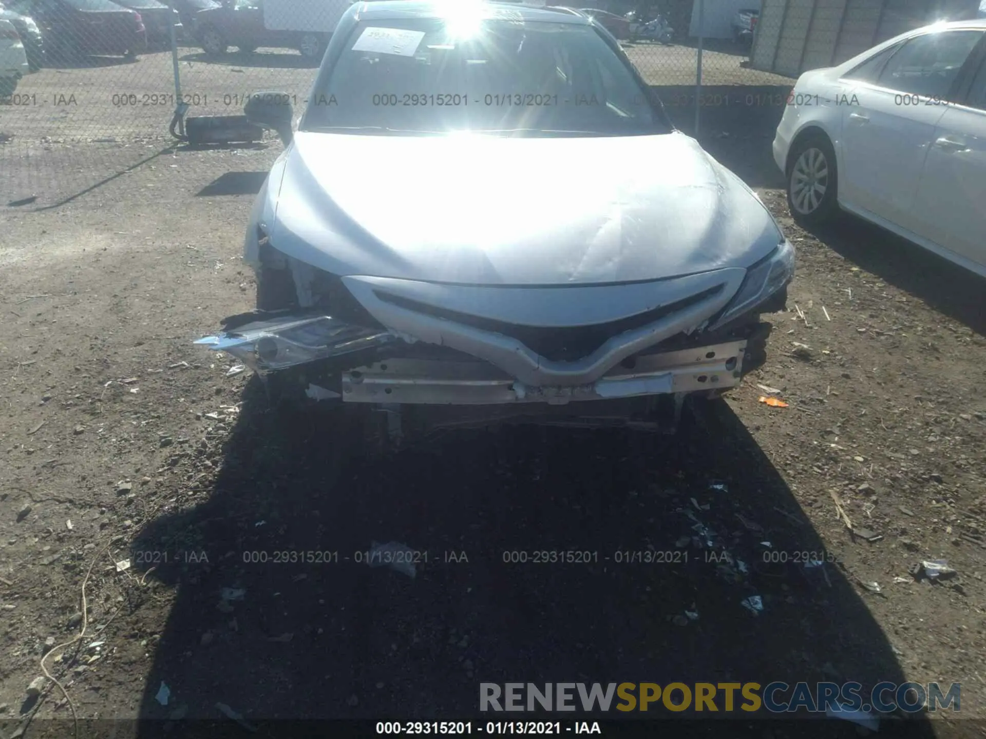 6 fotografías del automóvil dañado 4T1K61AK8LU355231 TOYOTA CAMRY 2020