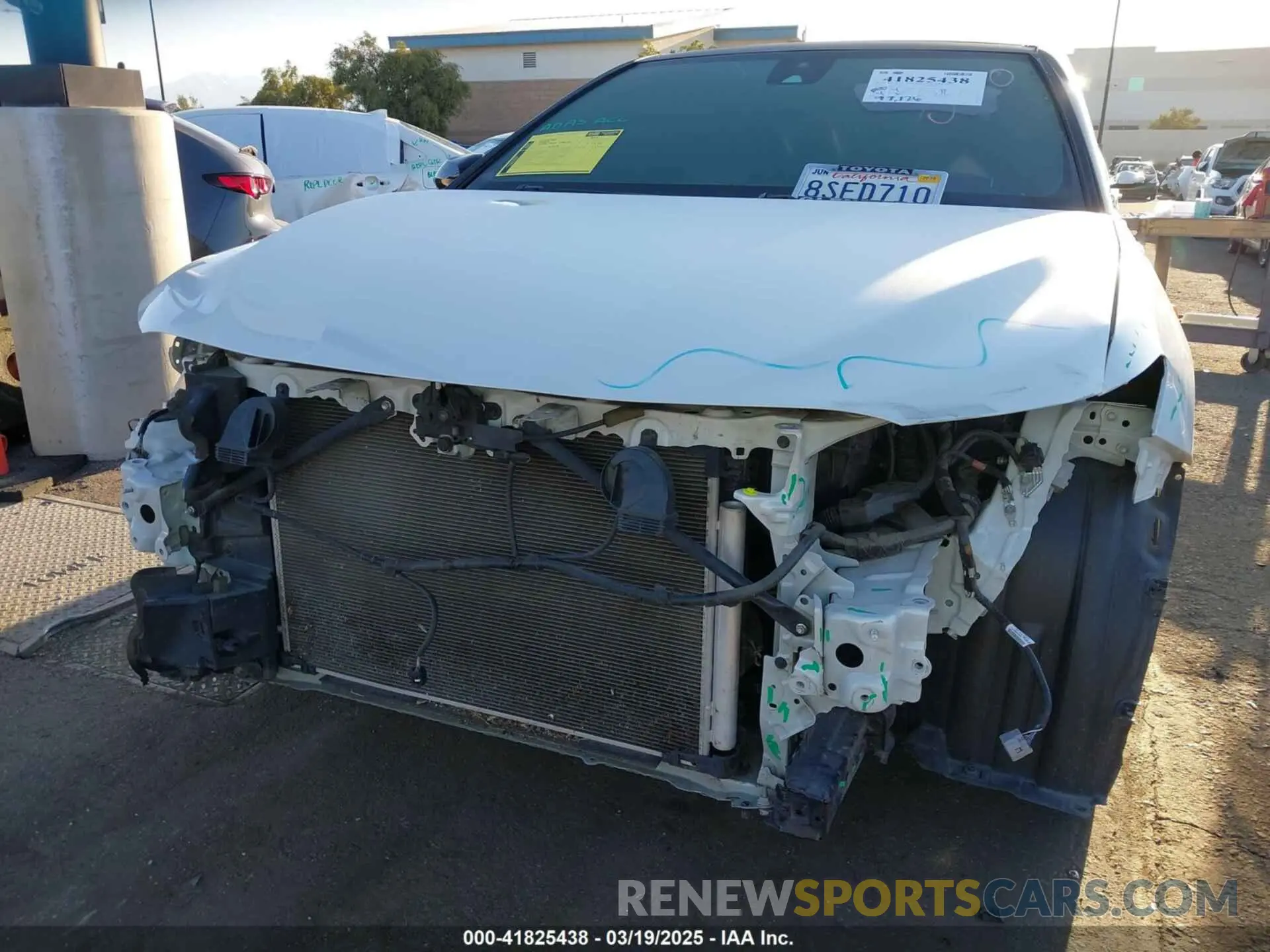 6 fotografías del automóvil dañado 4T1K61AK8LU368030 TOYOTA CAMRY 2020