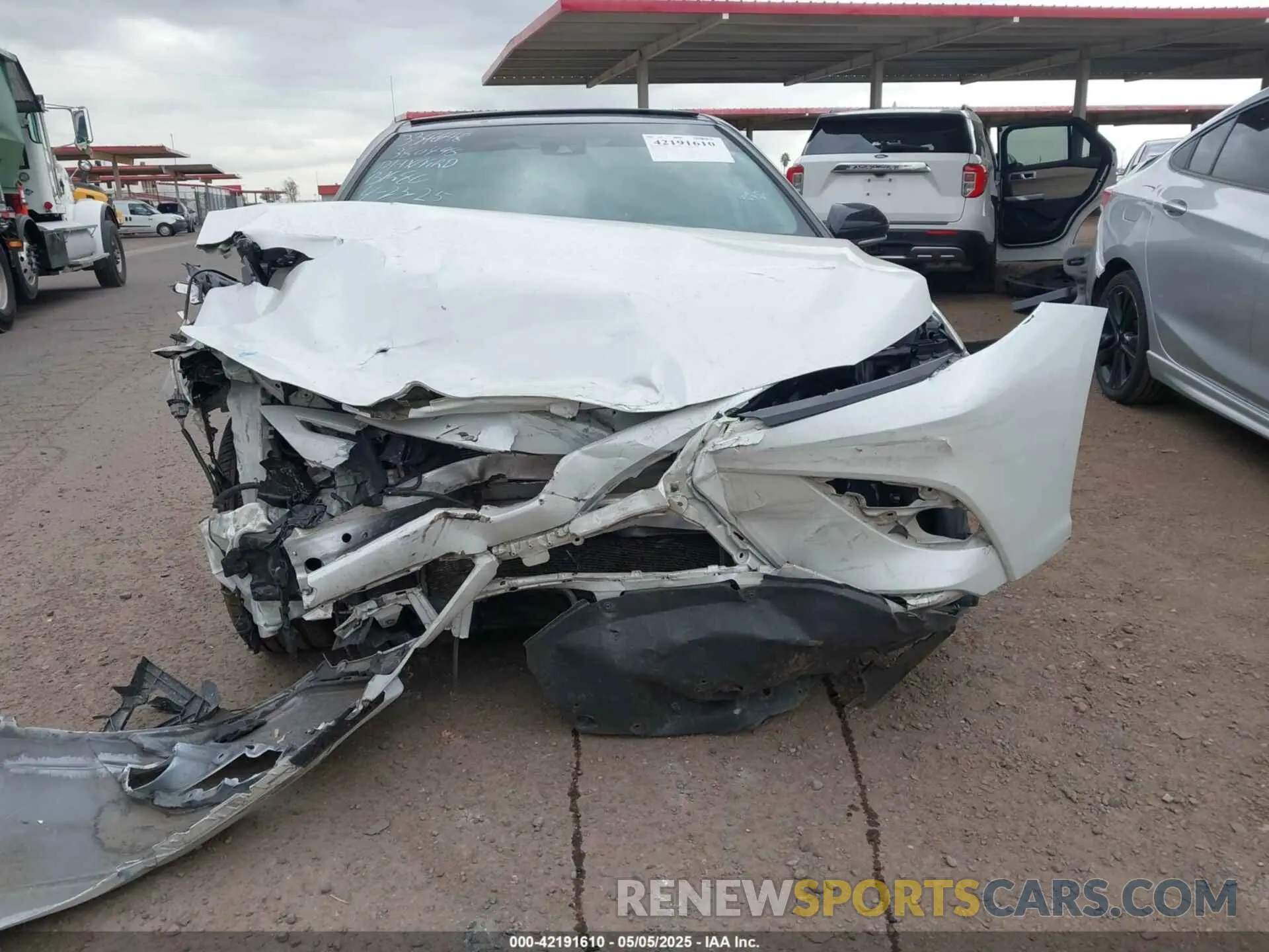 6 fotografías del automóvil dañado 4T1K61AK8LU380498 TOYOTA CAMRY 2020