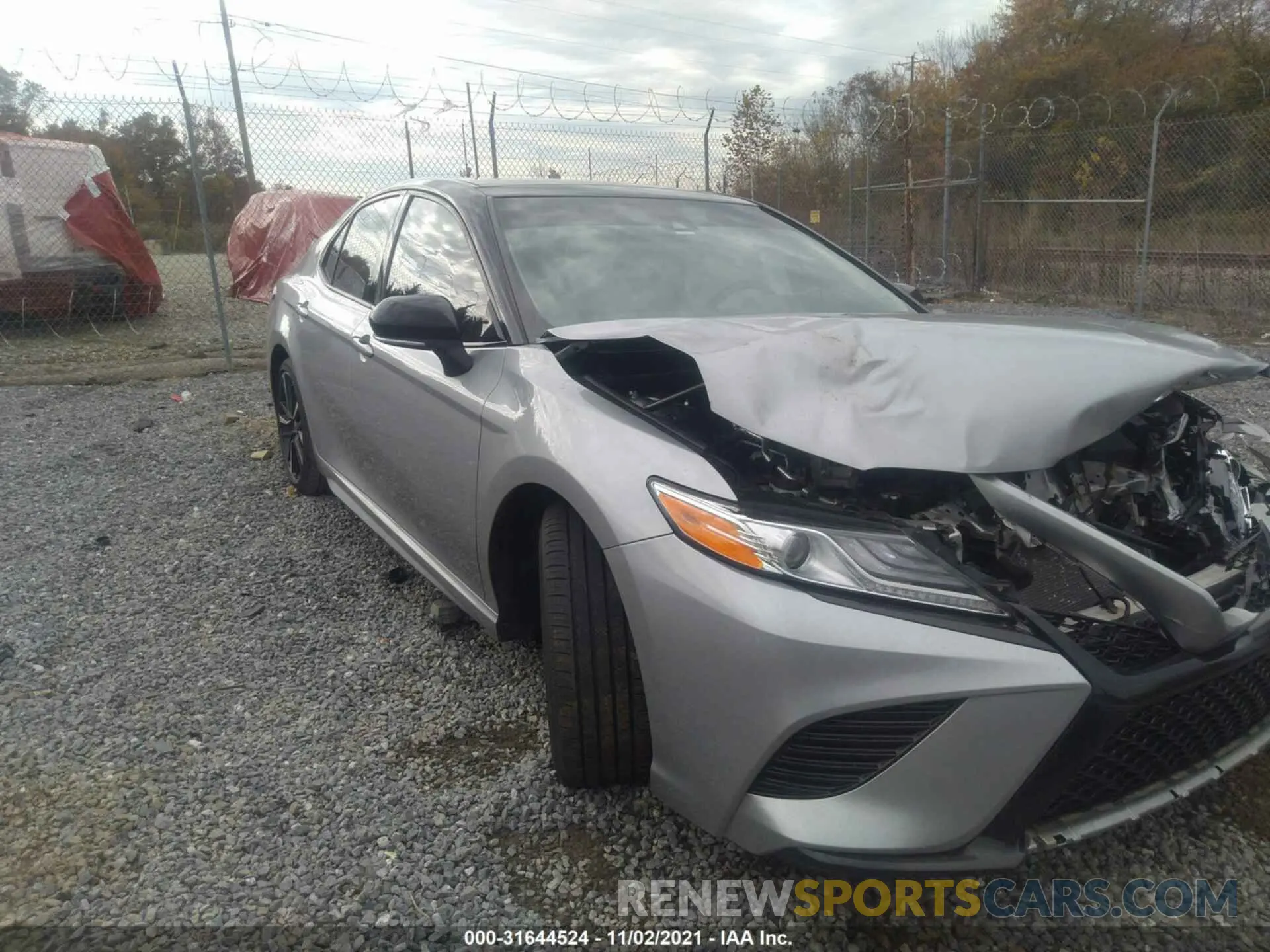 1 fotografías del automóvil dañado 4T1K61AK8LU381411 TOYOTA CAMRY 2020