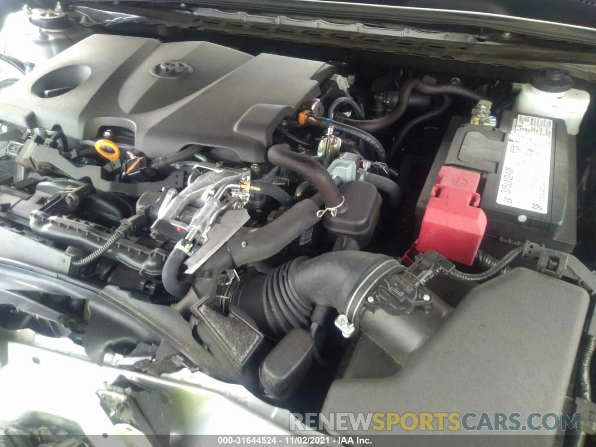 10 fotografías del automóvil dañado 4T1K61AK8LU381411 TOYOTA CAMRY 2020