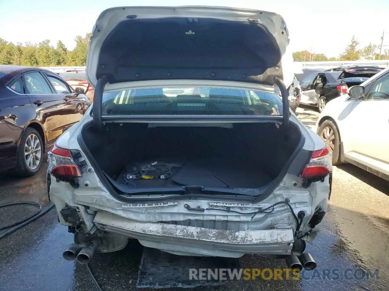 6 fotografías del automóvil dañado 4T1K61AK8LU382011 TOYOTA CAMRY 2020