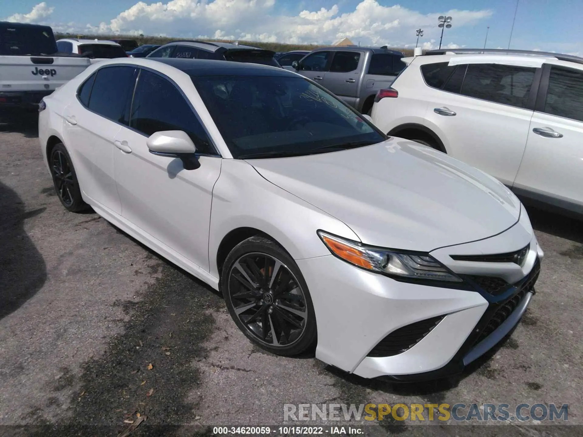 1 fotografías del automóvil dañado 4T1K61AK8LU398161 TOYOTA CAMRY 2020