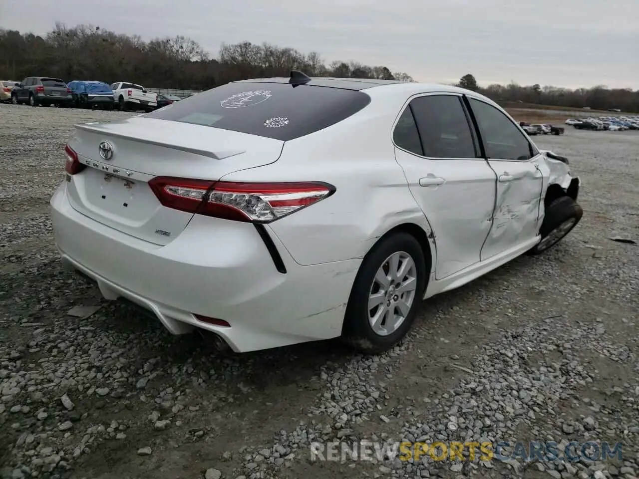 4 fotografías del automóvil dañado 4T1K61AK8LU919041 TOYOTA CAMRY 2020