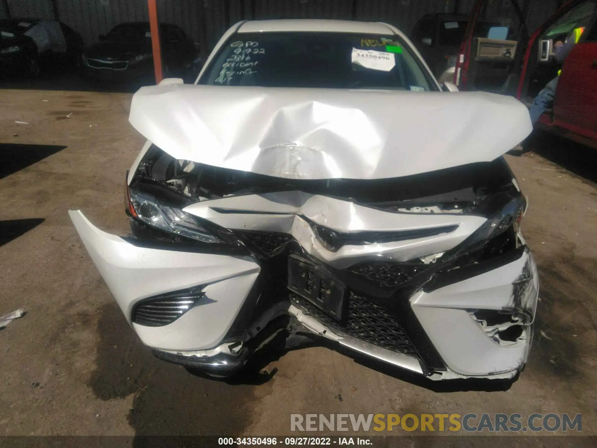 6 fotografías del automóvil dañado 4T1K61AK9LU310590 TOYOTA CAMRY 2020