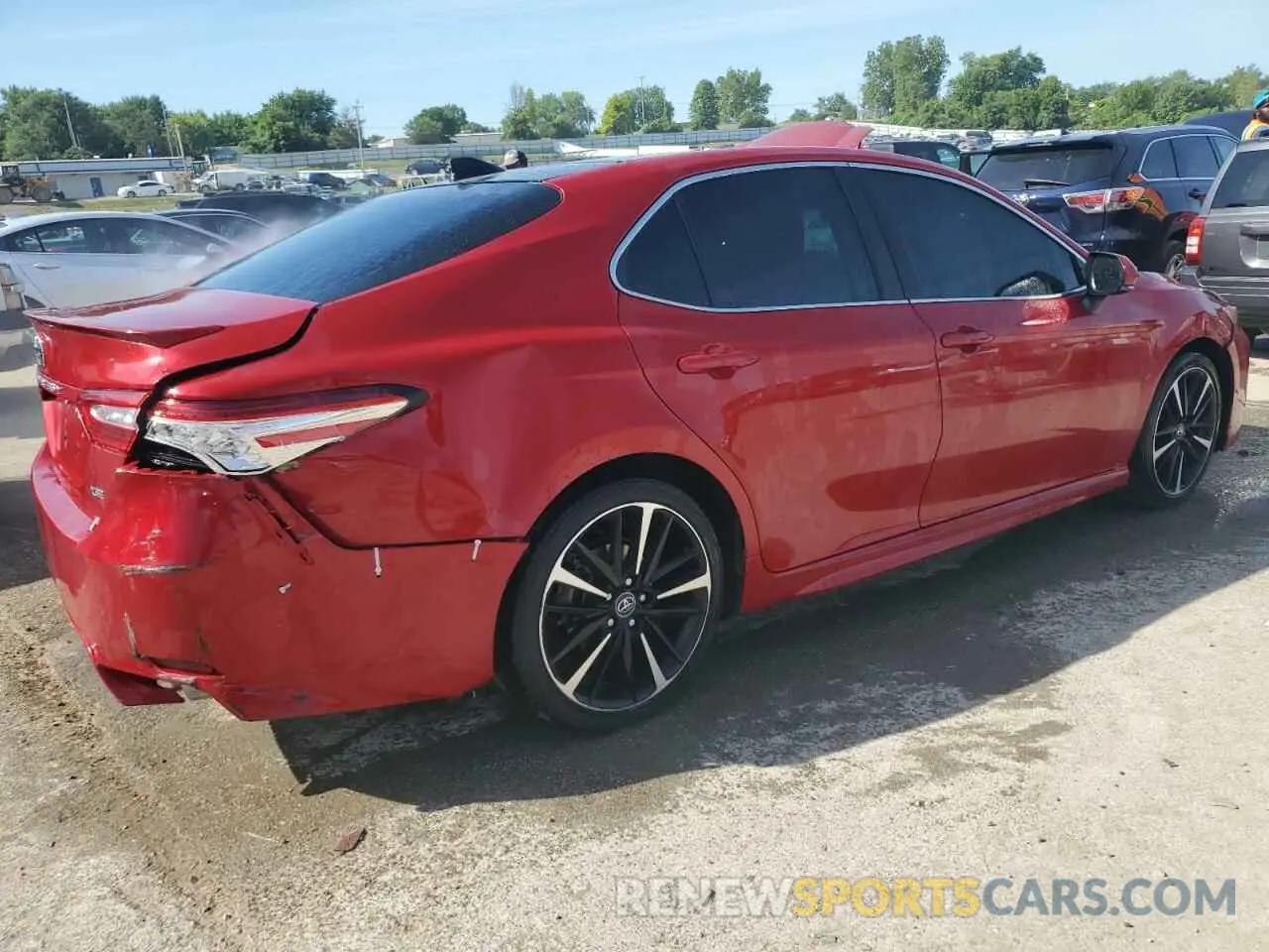 3 fotografías del automóvil dañado 4T1K61AK9LU315403 TOYOTA CAMRY 2020
