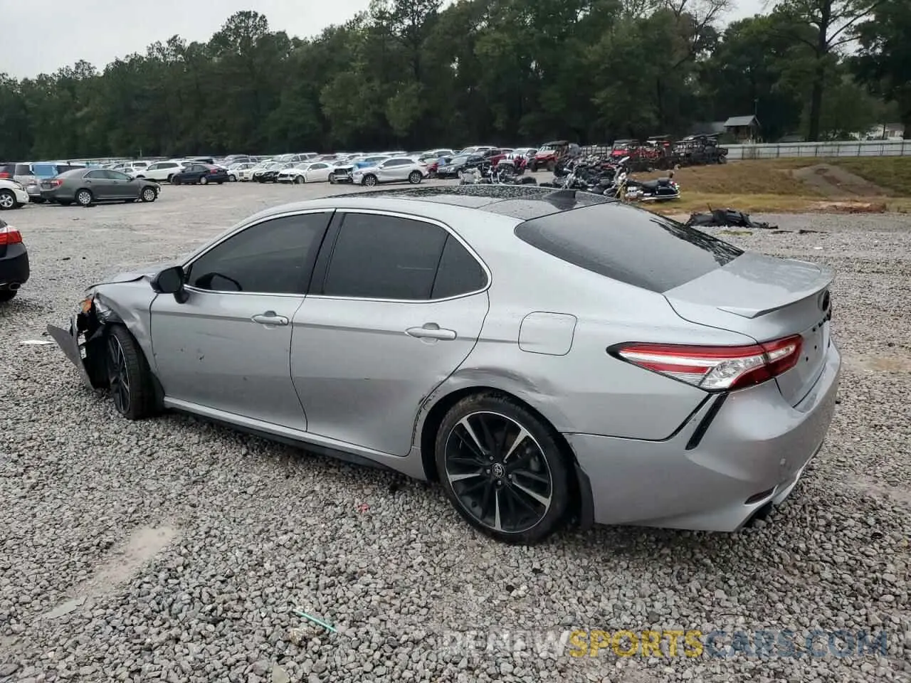 2 fotografías del automóvil dañado 4T1K61AK9LU372927 TOYOTA CAMRY 2020