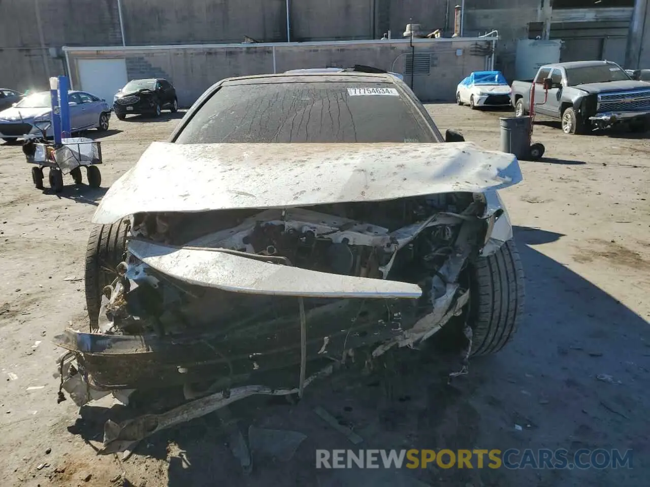 5 fotografías del automóvil dañado 4T1K61AK9LU373396 TOYOTA CAMRY 2020