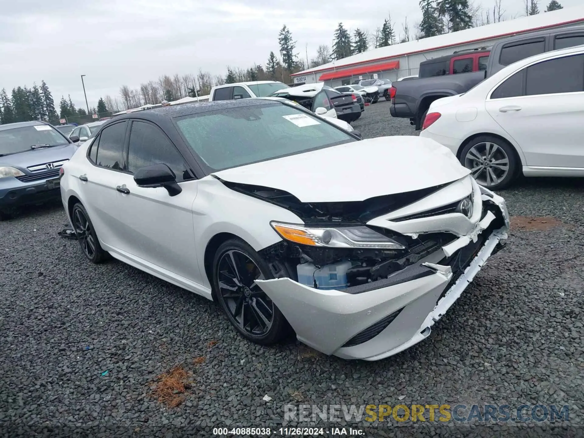 1 fotografías del automóvil dañado 4T1K61AK9LU376136 TOYOTA CAMRY 2020