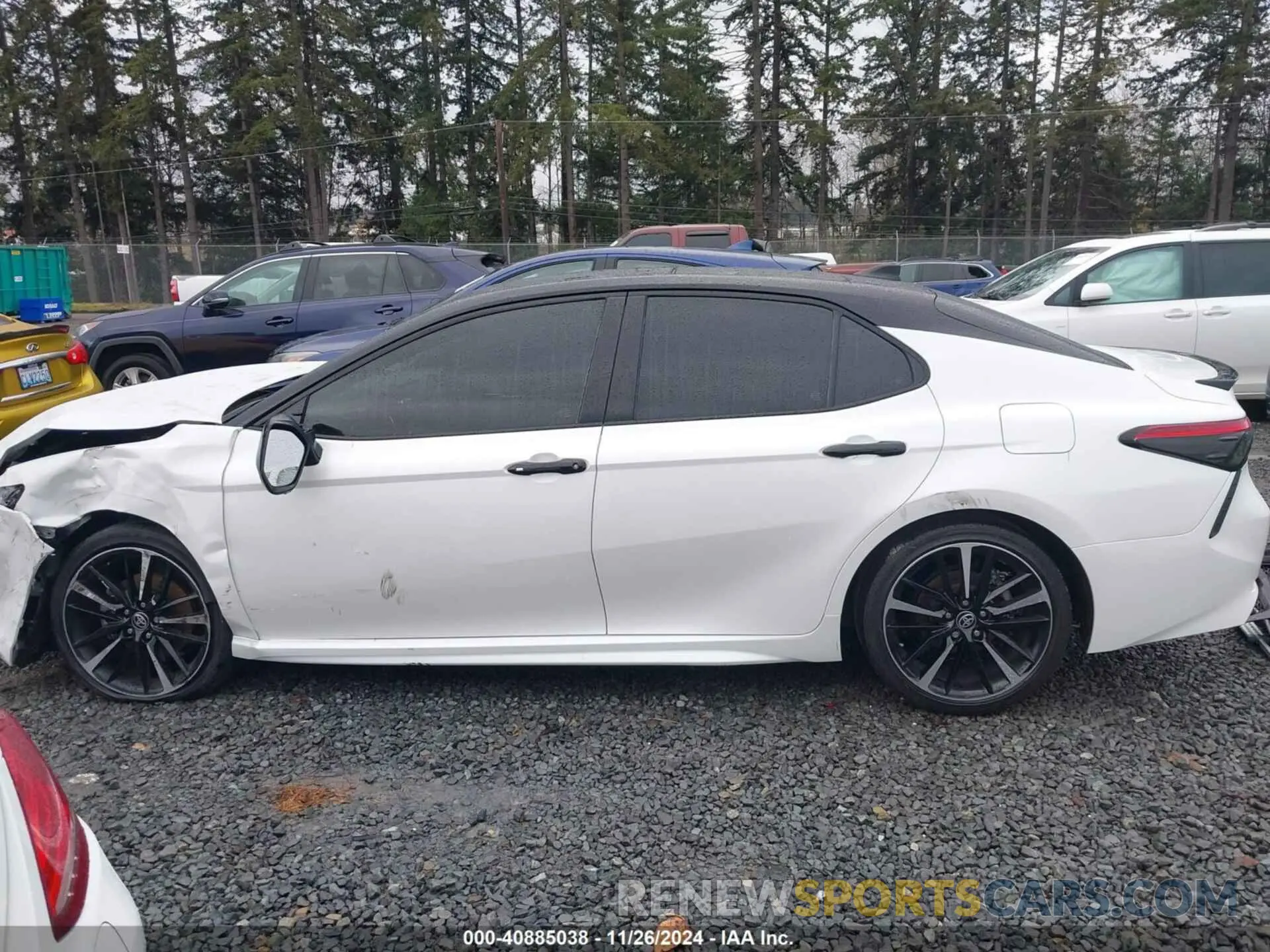 15 fotografías del automóvil dañado 4T1K61AK9LU376136 TOYOTA CAMRY 2020