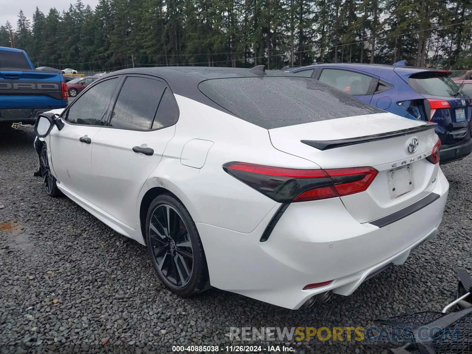 3 fotografías del automóvil dañado 4T1K61AK9LU376136 TOYOTA CAMRY 2020