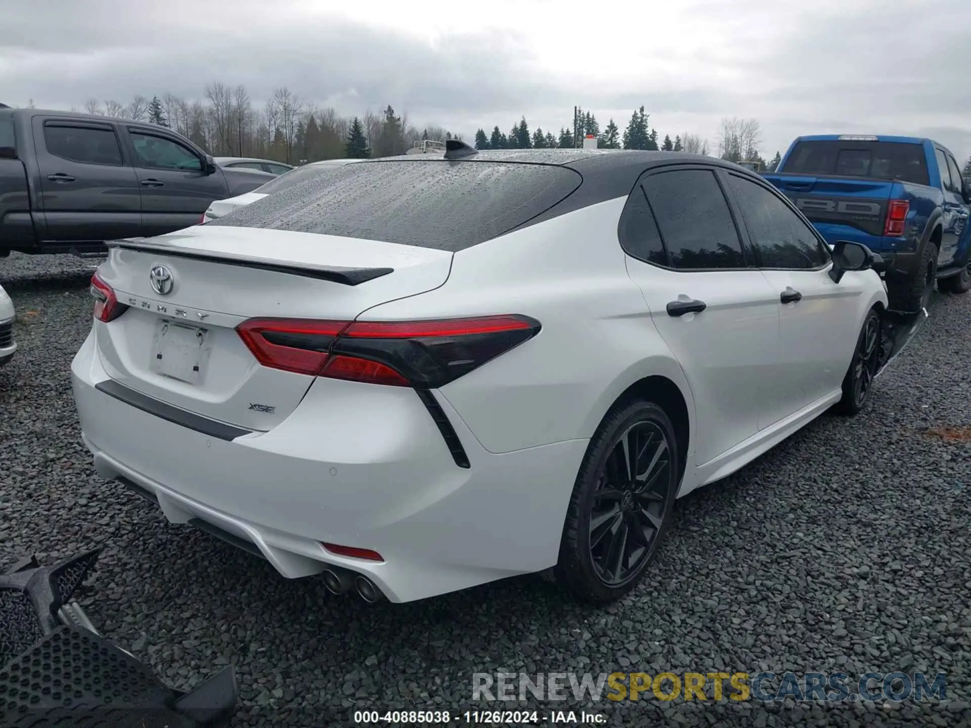 4 fotografías del automóvil dañado 4T1K61AK9LU376136 TOYOTA CAMRY 2020