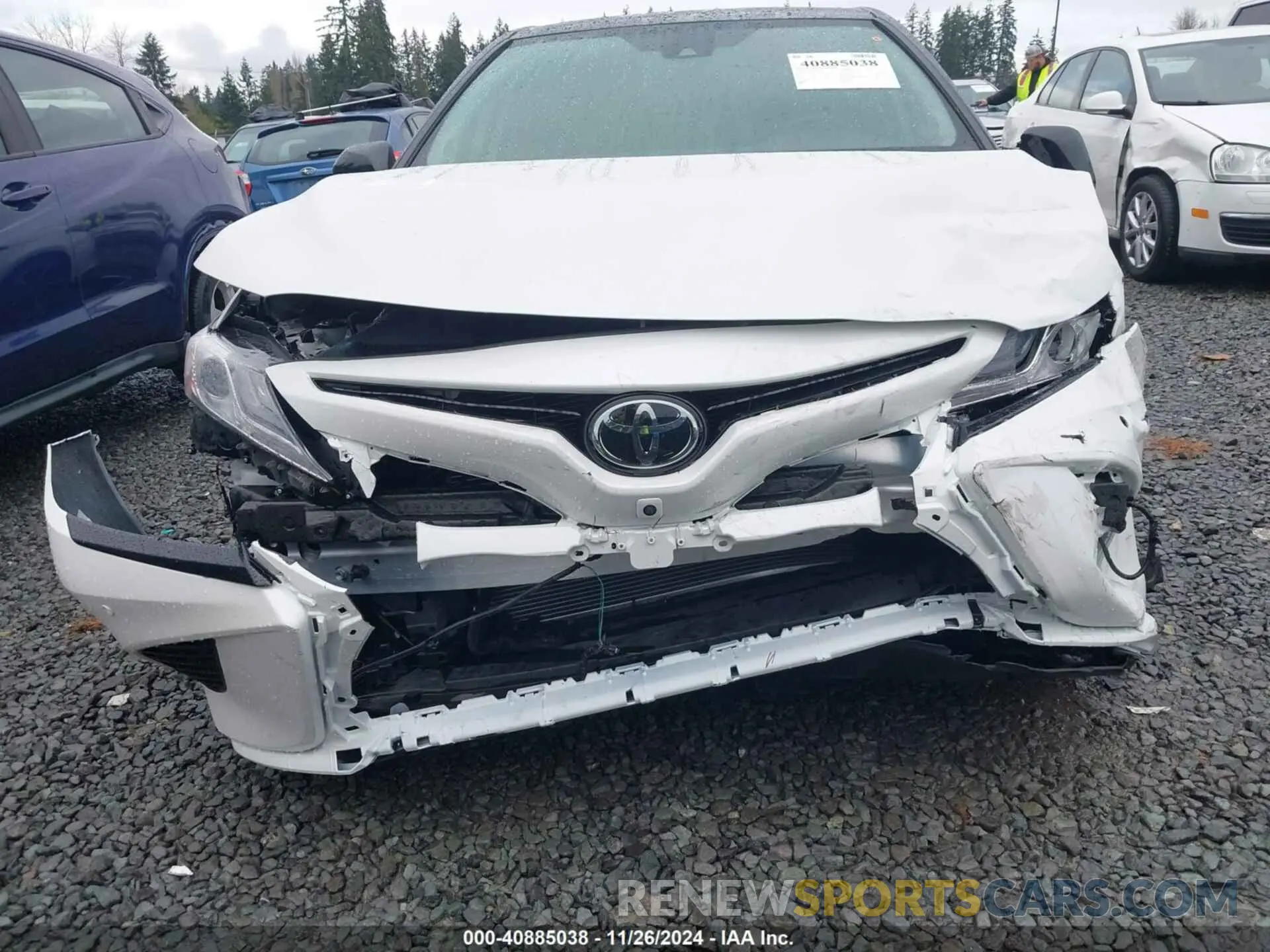 6 fotografías del automóvil dañado 4T1K61AK9LU376136 TOYOTA CAMRY 2020