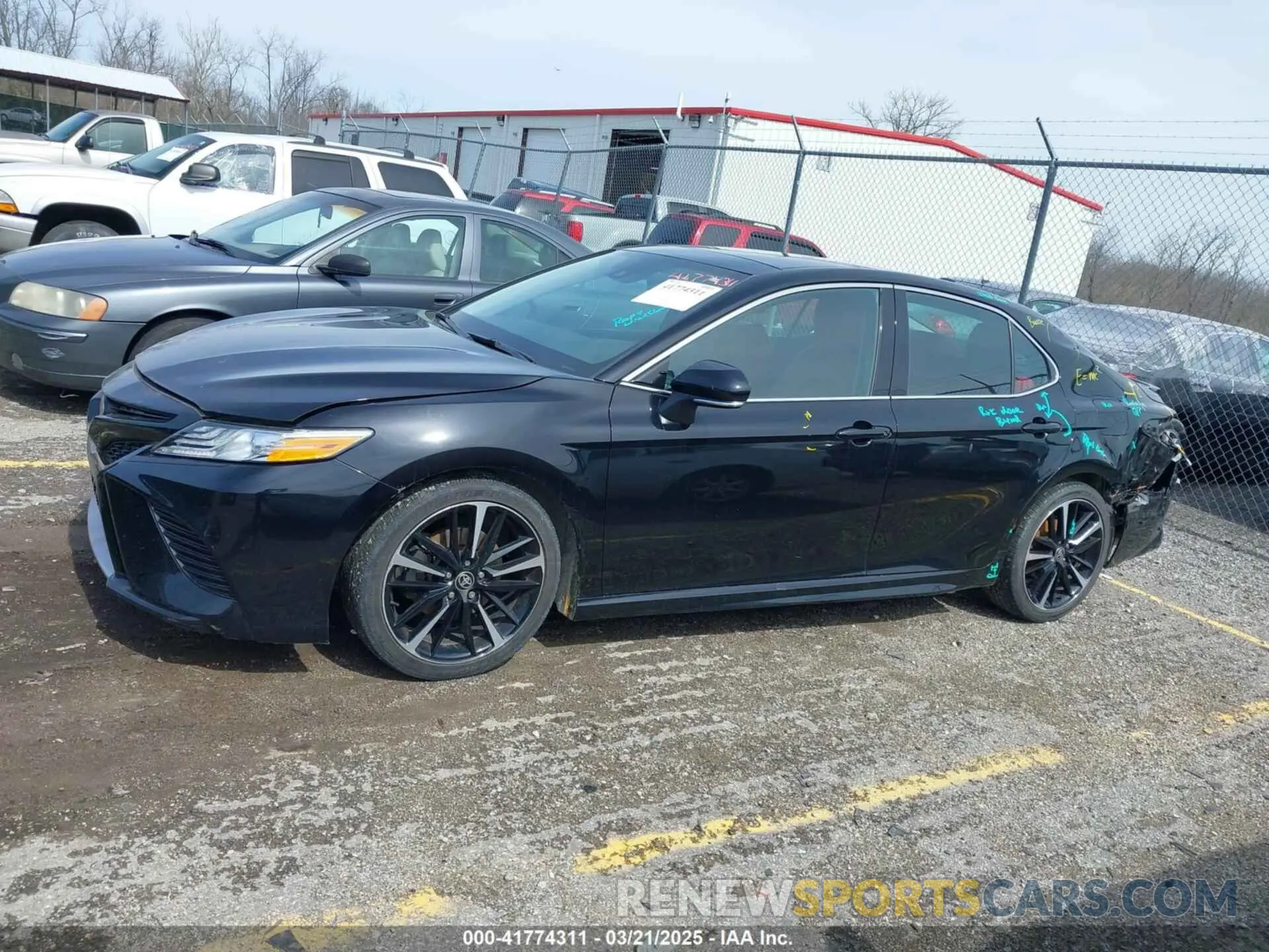 14 fotografías del automóvil dañado 4T1K61AK9LU377478 TOYOTA CAMRY 2020