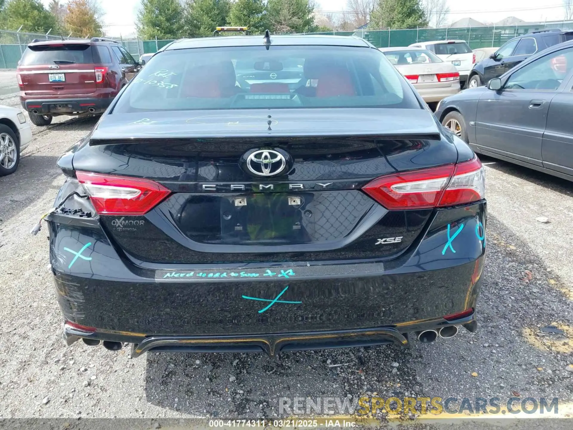 16 fotografías del automóvil dañado 4T1K61AK9LU377478 TOYOTA CAMRY 2020